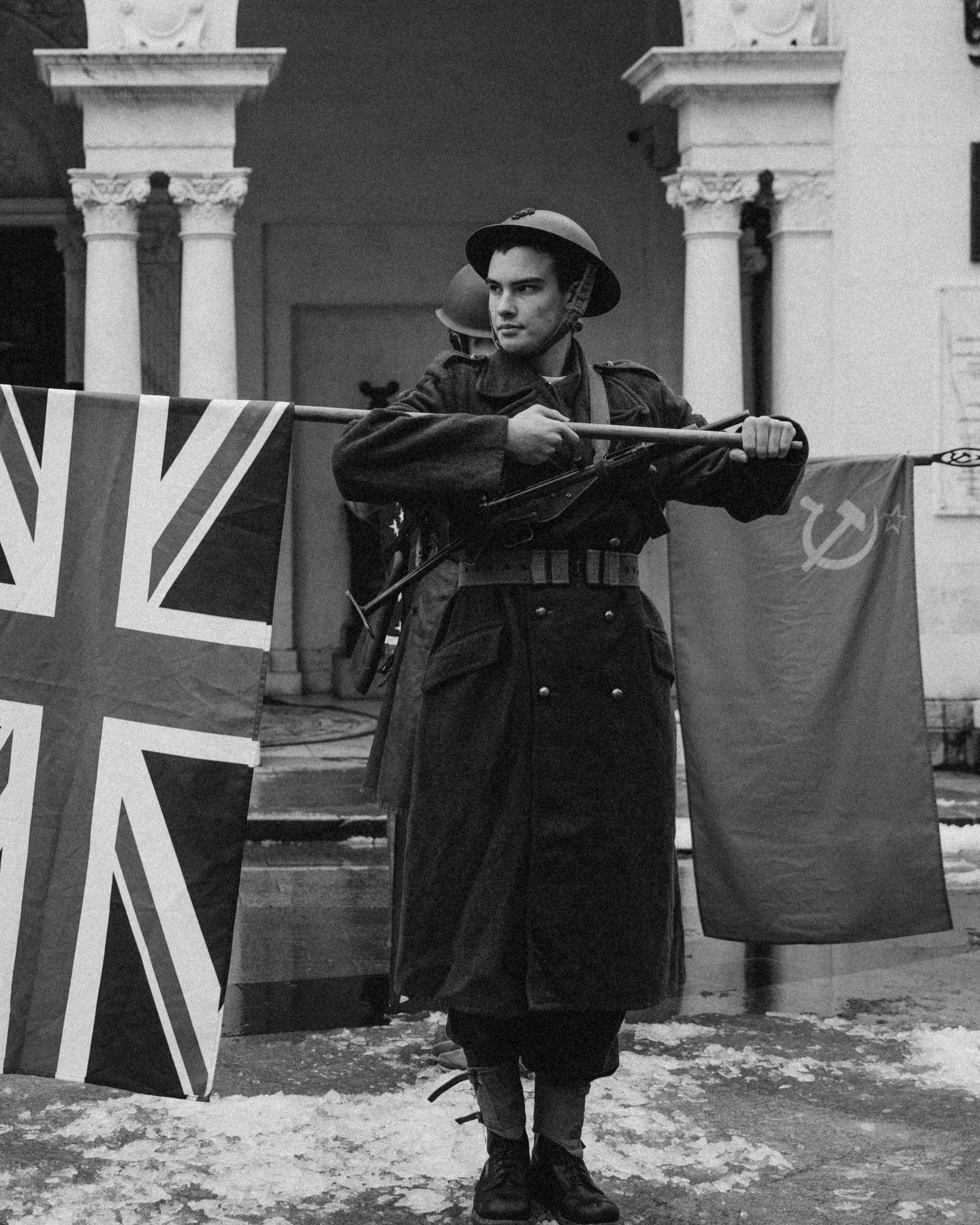 Реконструкция событий Ялтинской конференции 1945 г. Мария Кобзева, фотограф в Ялте, Крым