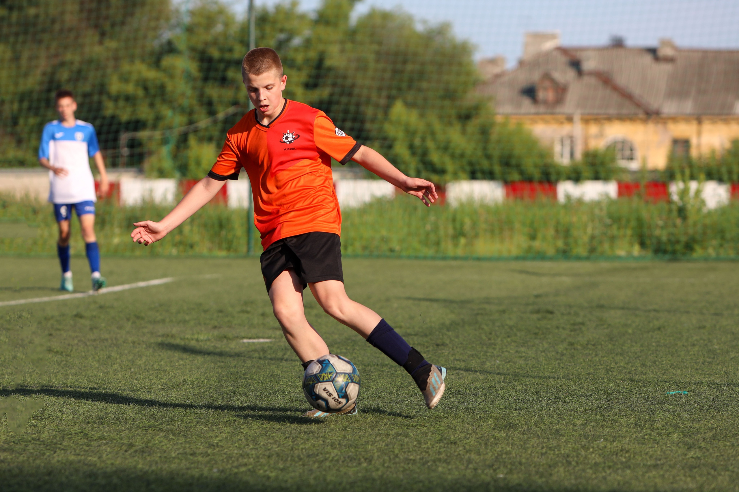 Кинель — Виктория Унион. Чемпионат СФПЛ. Молодежная футбольная лига U-15. Спортивный фотограф в Самаре