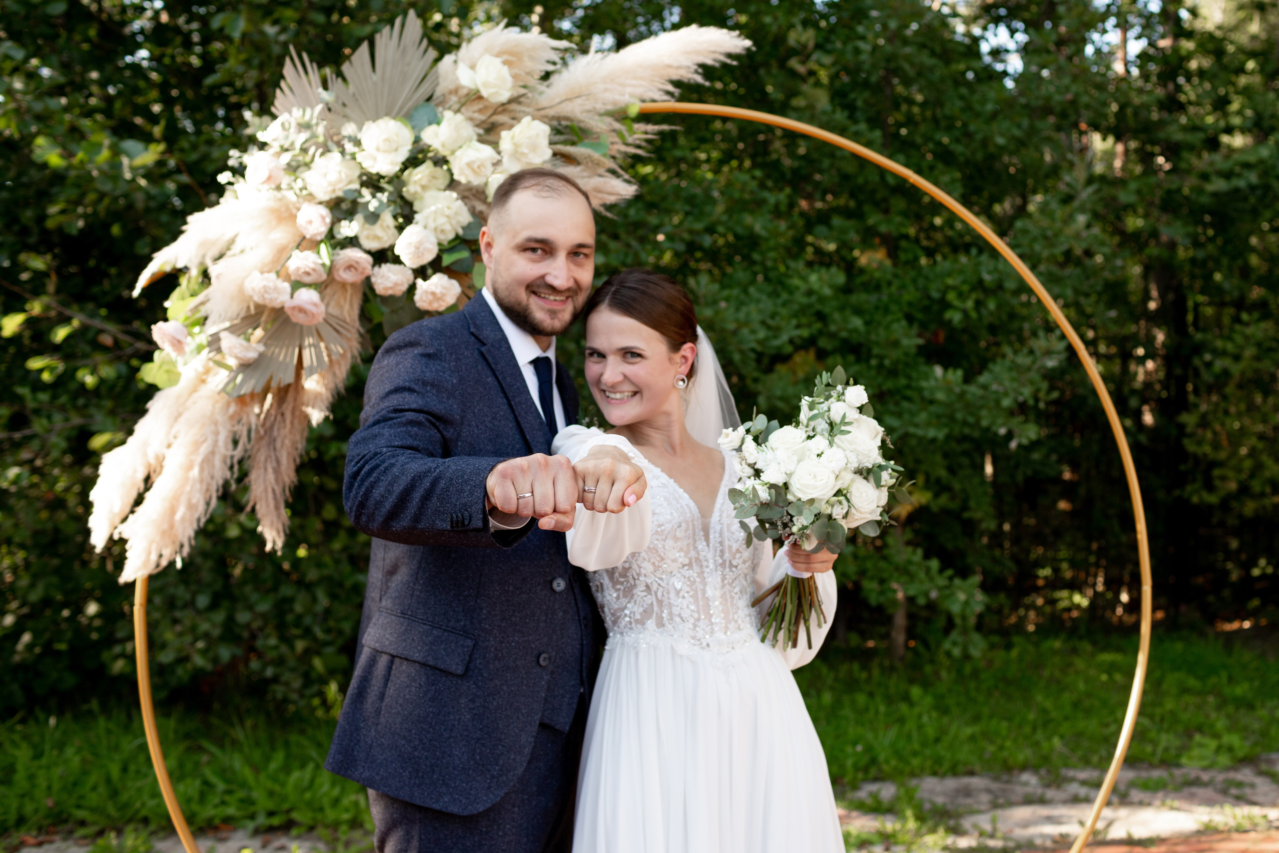 Свадебная фотопрогулка в Пушкине. Свадебный фотограф Кирилл Белый