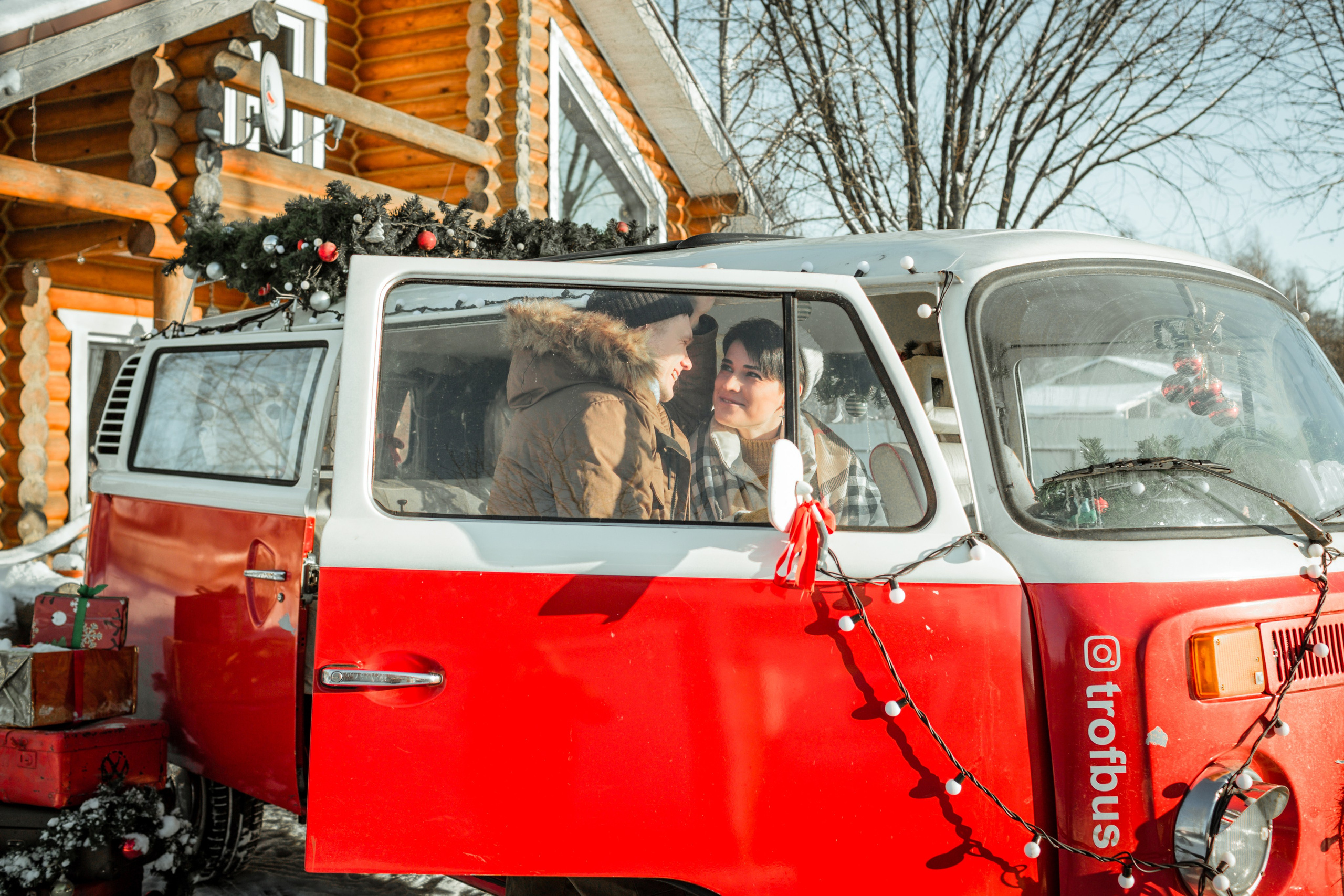 Фотосессия love story зимой. Свадебный фотограф Кирилл Белый