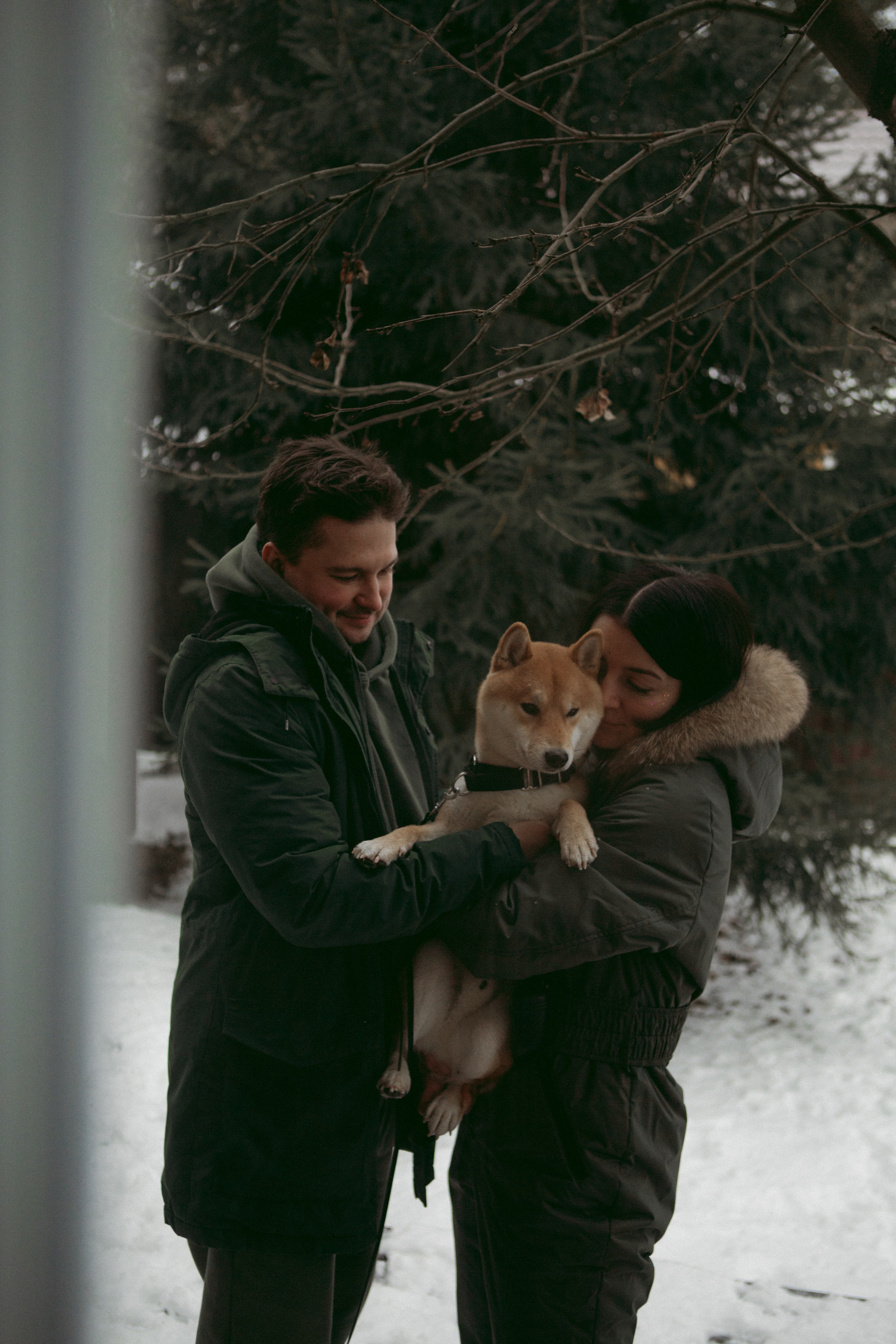 Katya, Dima, Rokki. Portrait, family and pet photographer in Cyprus, Ksenia Bourdelle