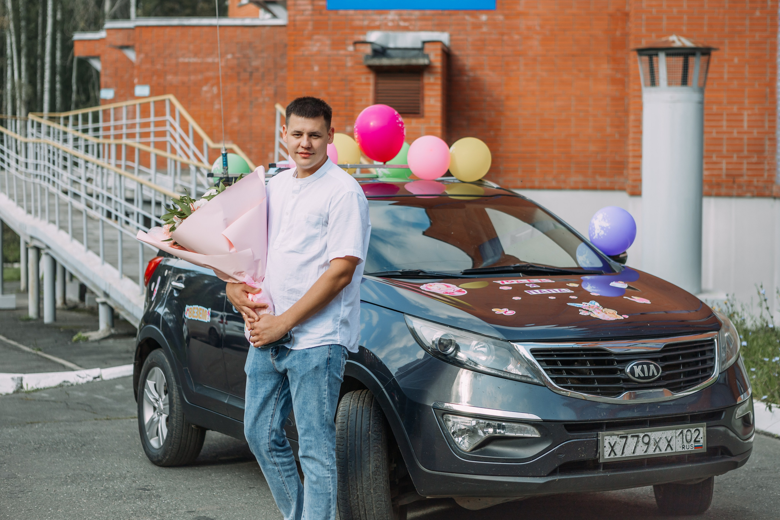 Выписка из роддома. Фотограф Яна Матвеева в Ижевске