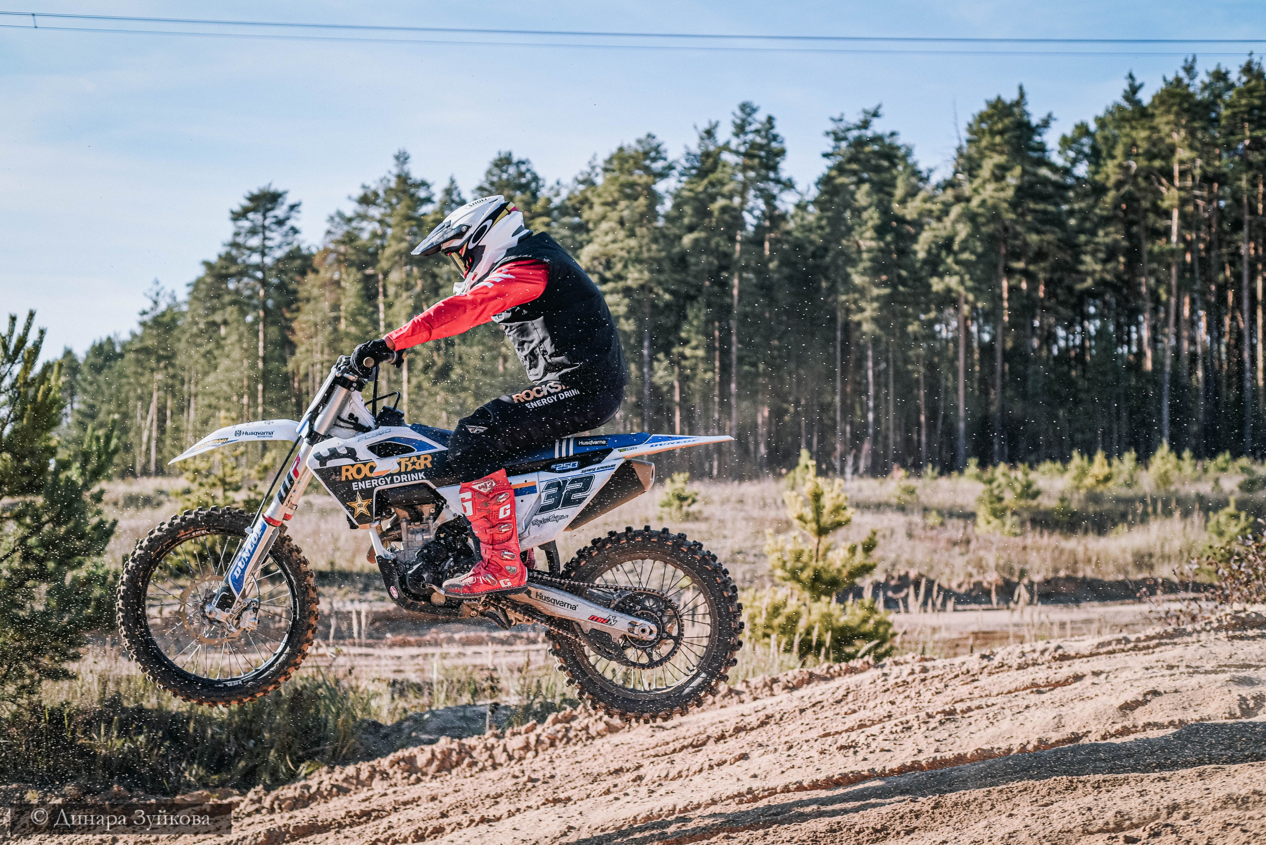 Тренировка по мотокроссу. Мотофотограф в Нижнем Новгороде Динара Зуйкова