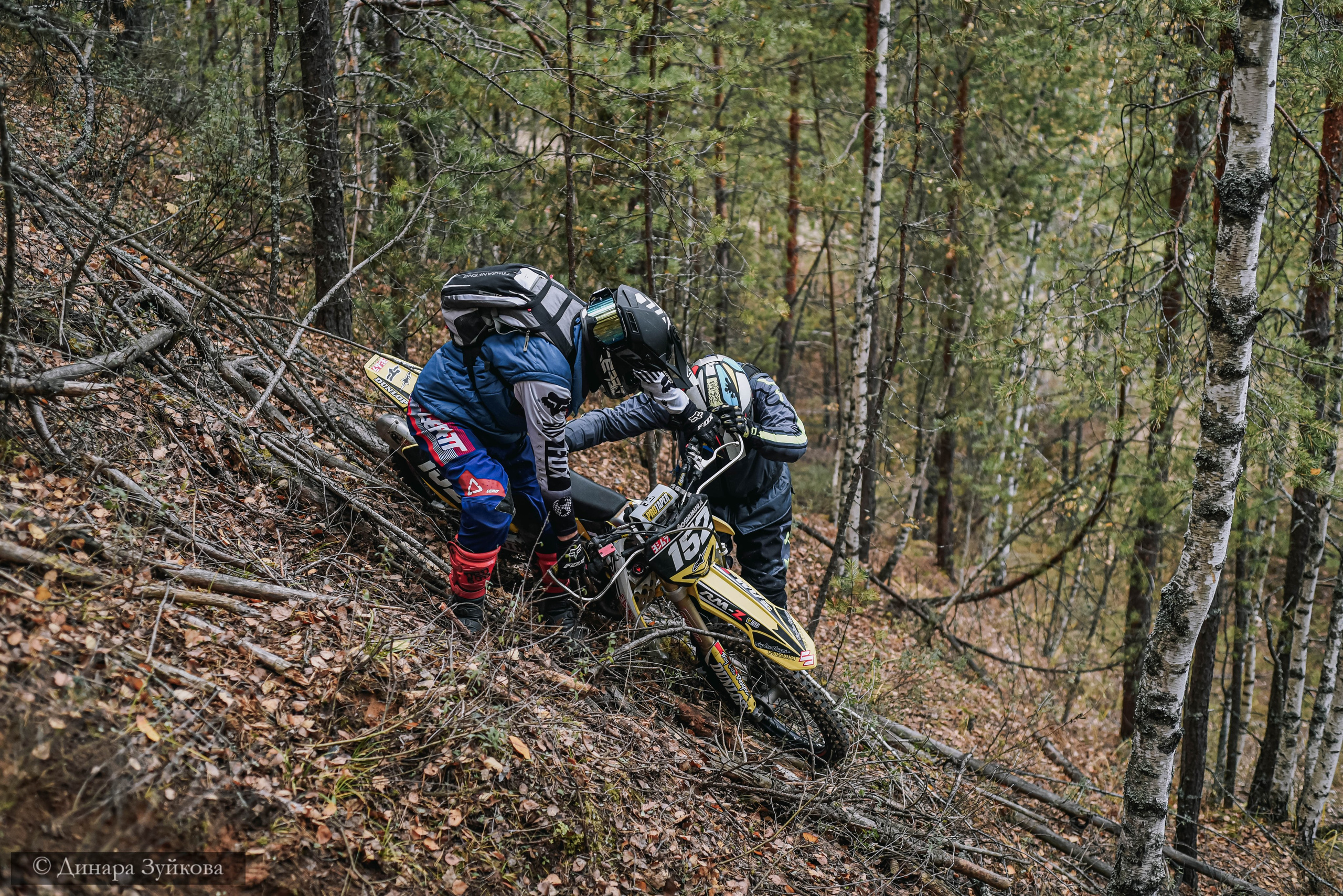 Эндуро покатушка. Мотофотограф в Нижнем Новгороде Динара Зуйкова