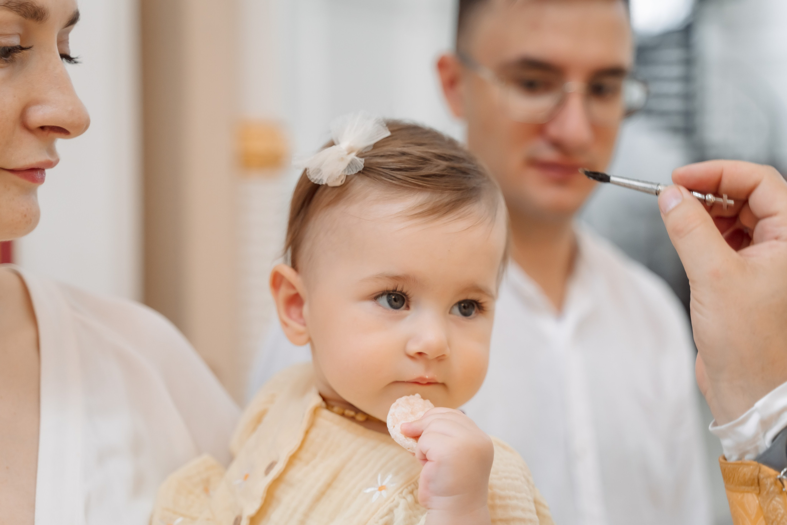 Крещение Варвары, храм Тихвинской иконы Божией Матери. Семейный фотограф в Саратове
