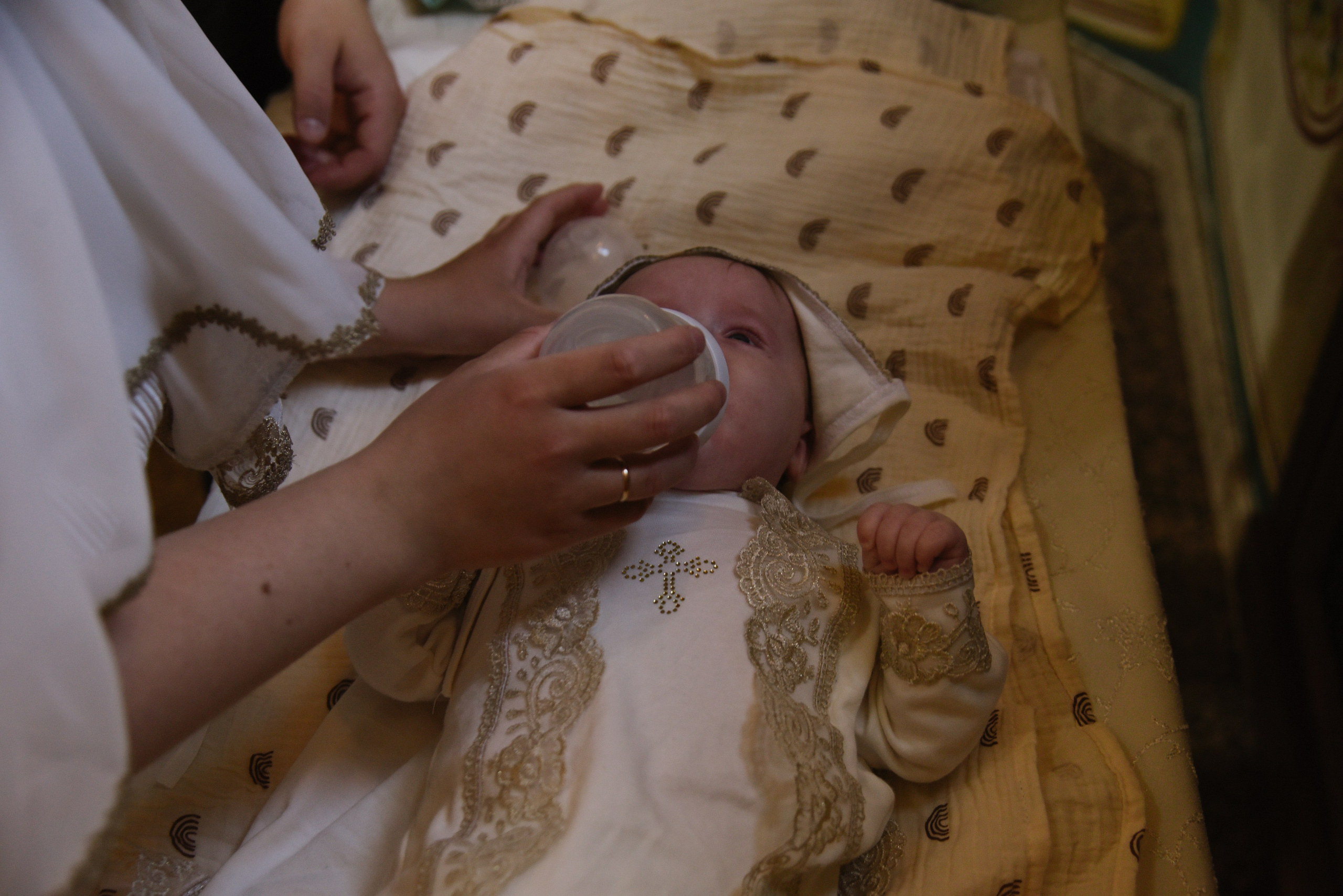 Таинство крещения Виктории. Фотограф Лола Волна, город Москва