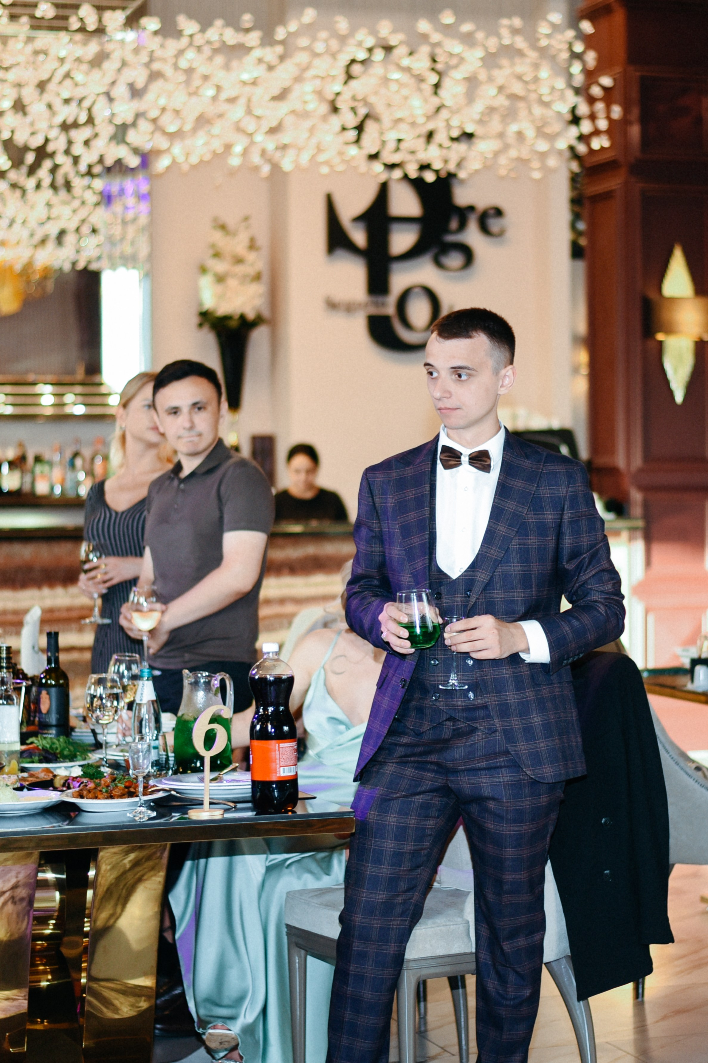 Виктор и Ангелина Банкет на 100 гостей Ресторан Segreto. Фотограф Лола Волна, город Москва