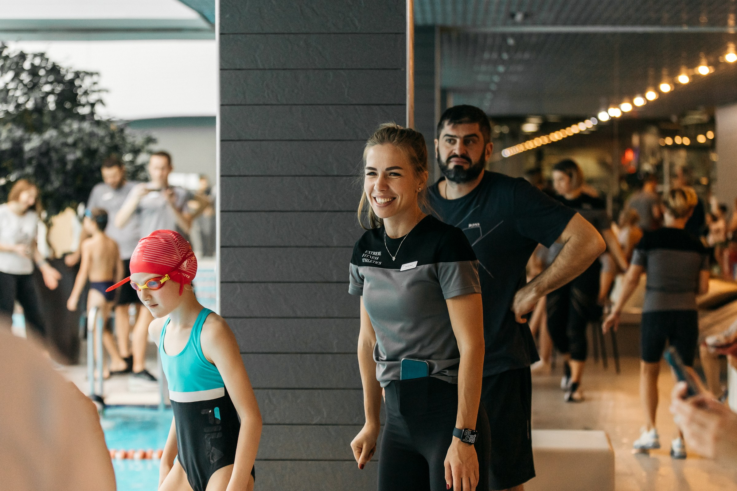 Соревнования по плаванию (зима)