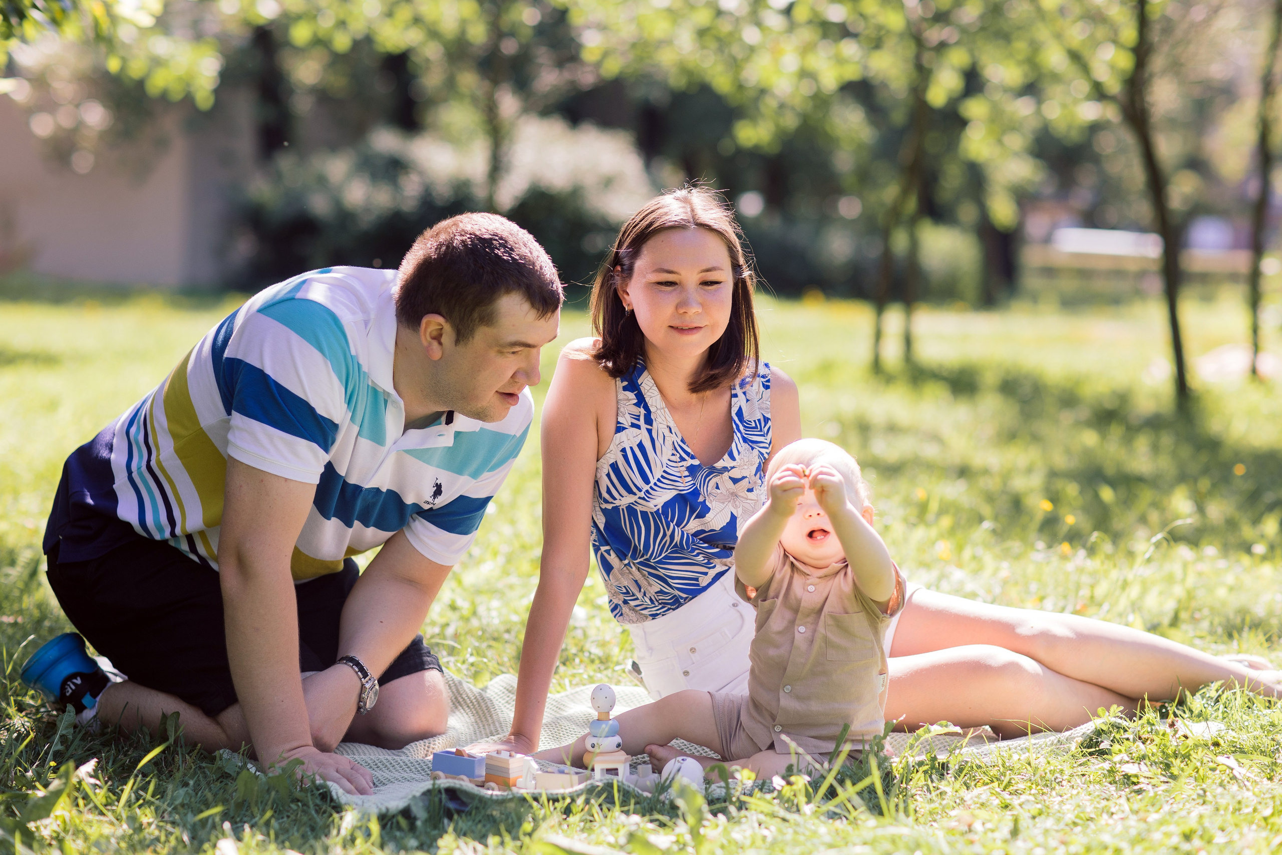 Фотосессия на годик. Семейный фотограф Толстикова Кристина