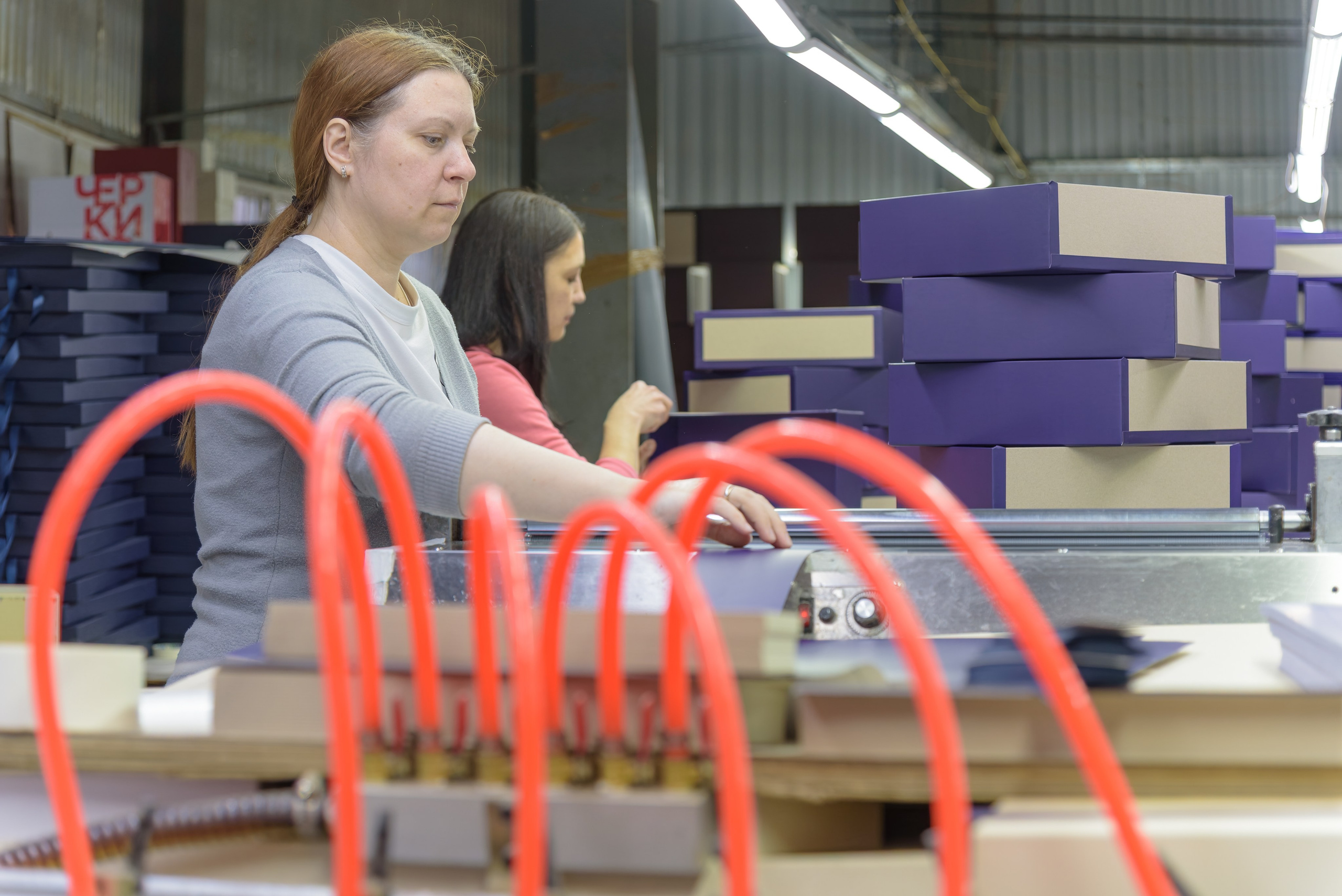 Производственные цеха компании «Маркетри». Fotolux