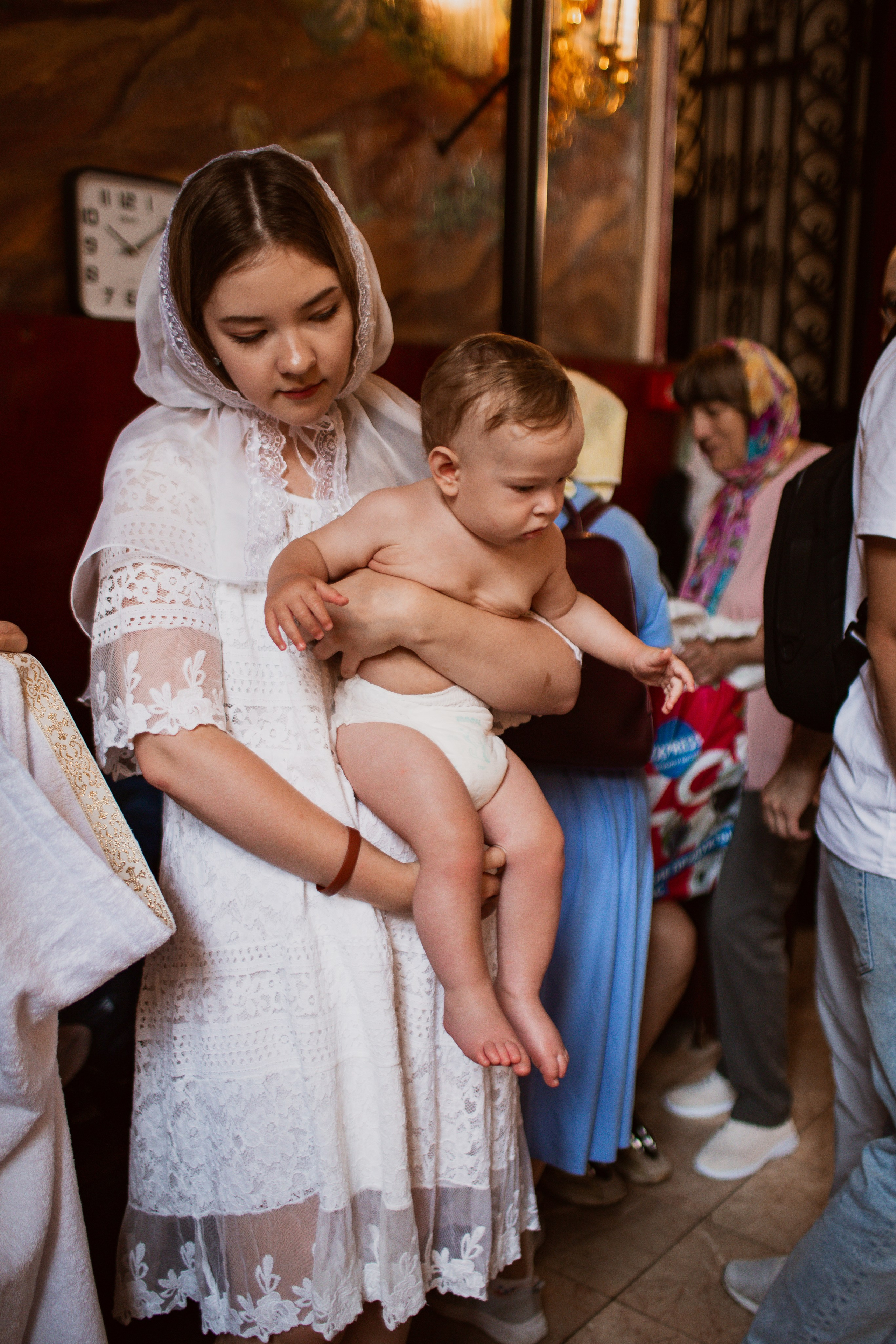 Крещение Мирона Боголюбский Храм г. Пушкино. Свадебный и Семейный фотограф в Москве Александра Вайпер