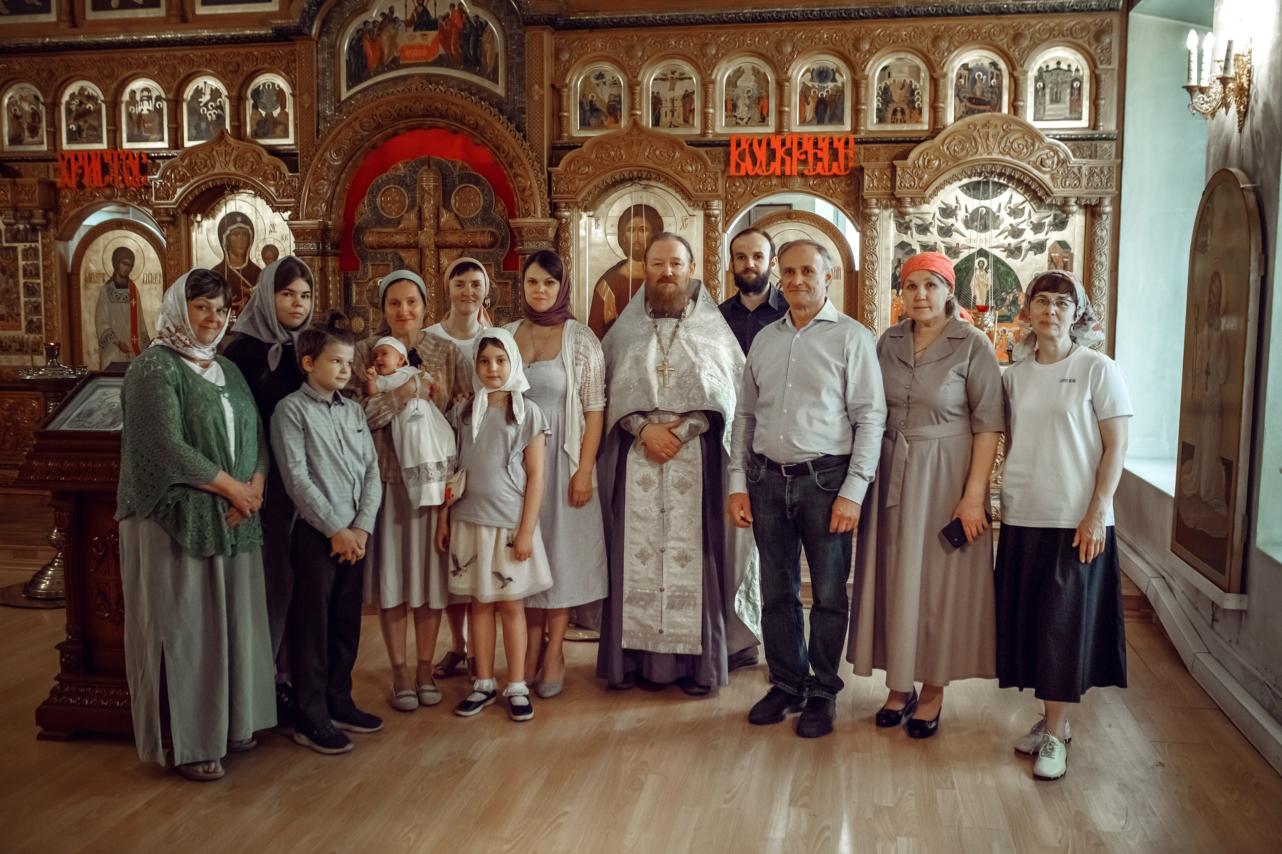 Крещение Александры. Фотограф на Крещение, семейный фотограф в Москве