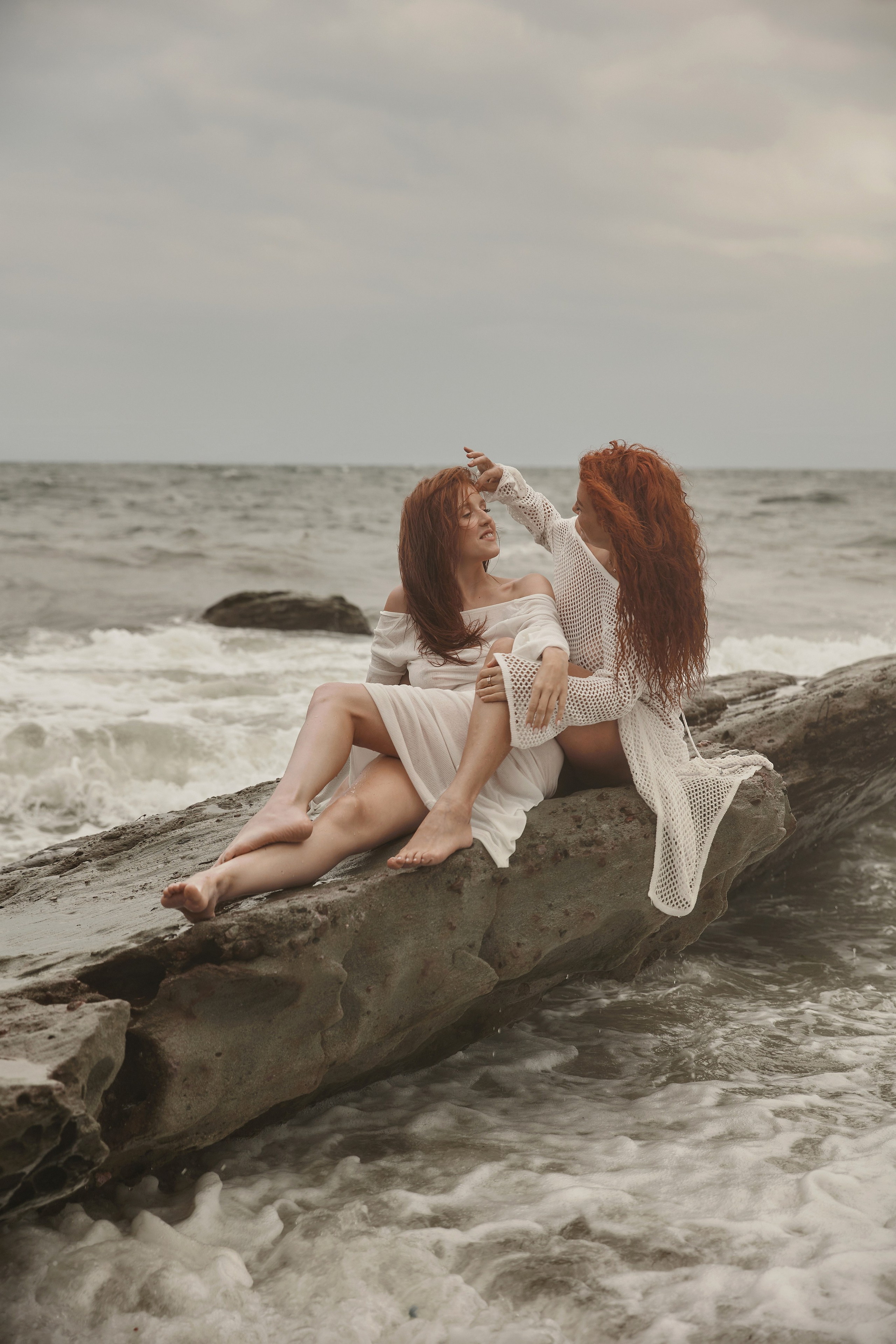 Мама и дочь. Фотограф женского портрета, беременности и материнства Харькова Елена