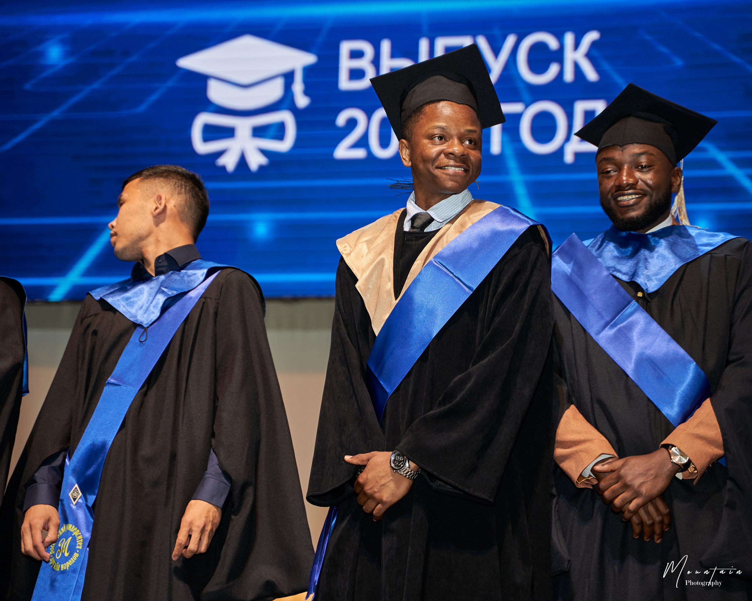 Remise des diplômes. Photographe basé à Moscou