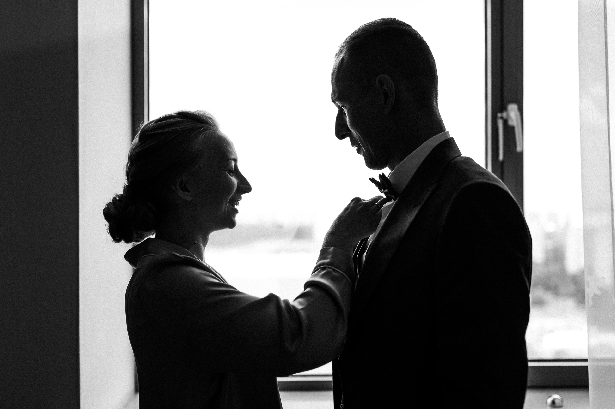 Свадебные сборы и фотосессия в отеле Милан. Свадебный фотограф Москва — Сергей и Татьяна