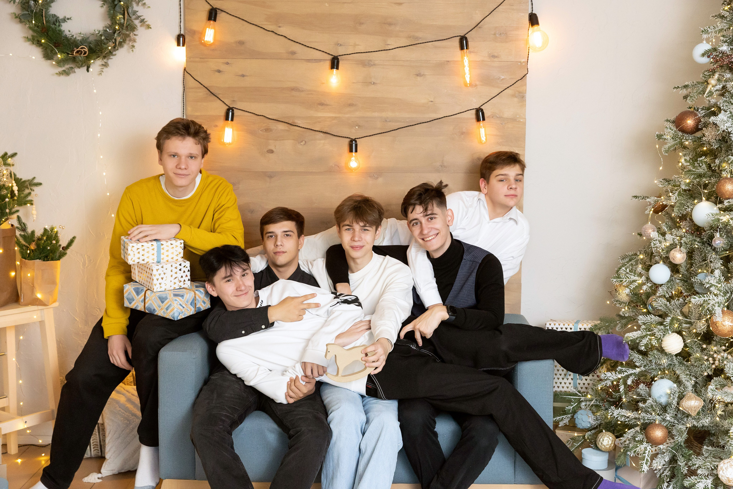 Новогодняя фотосессия 11Б. Семейный, детский, школьный фотограф в Благовещенске Яна Белоусова