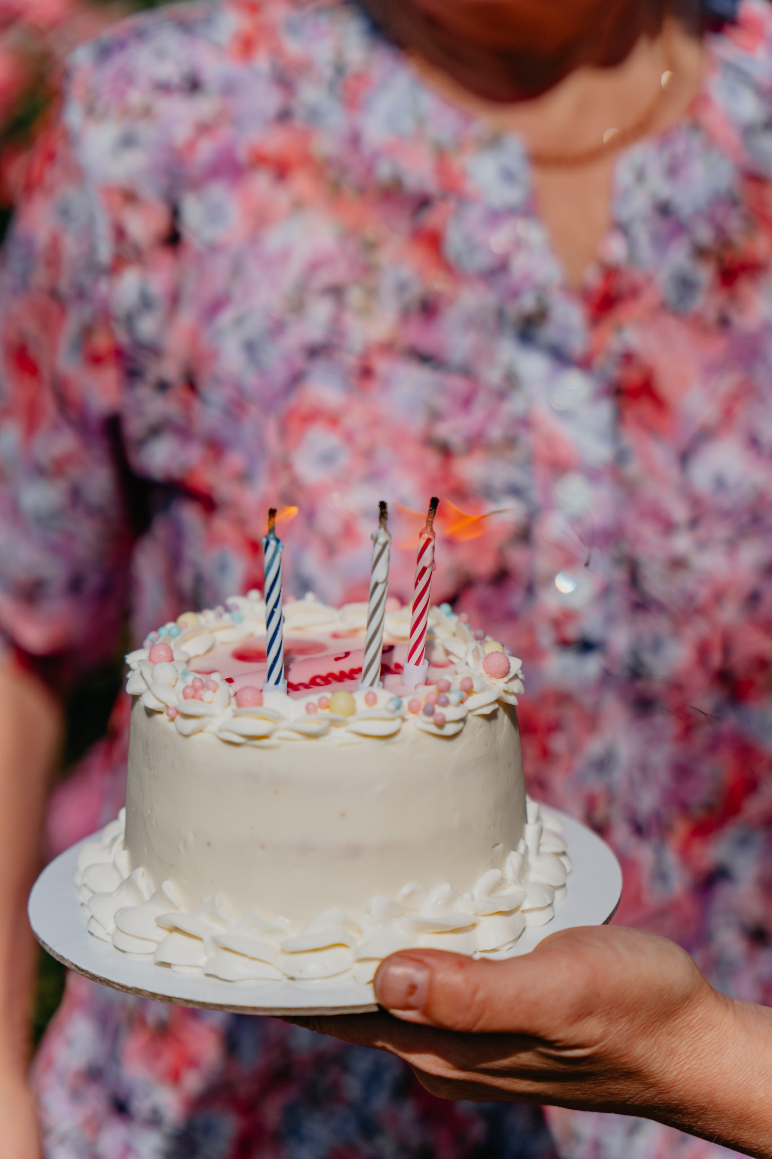 В ботаническом саду на день рождения бабушки