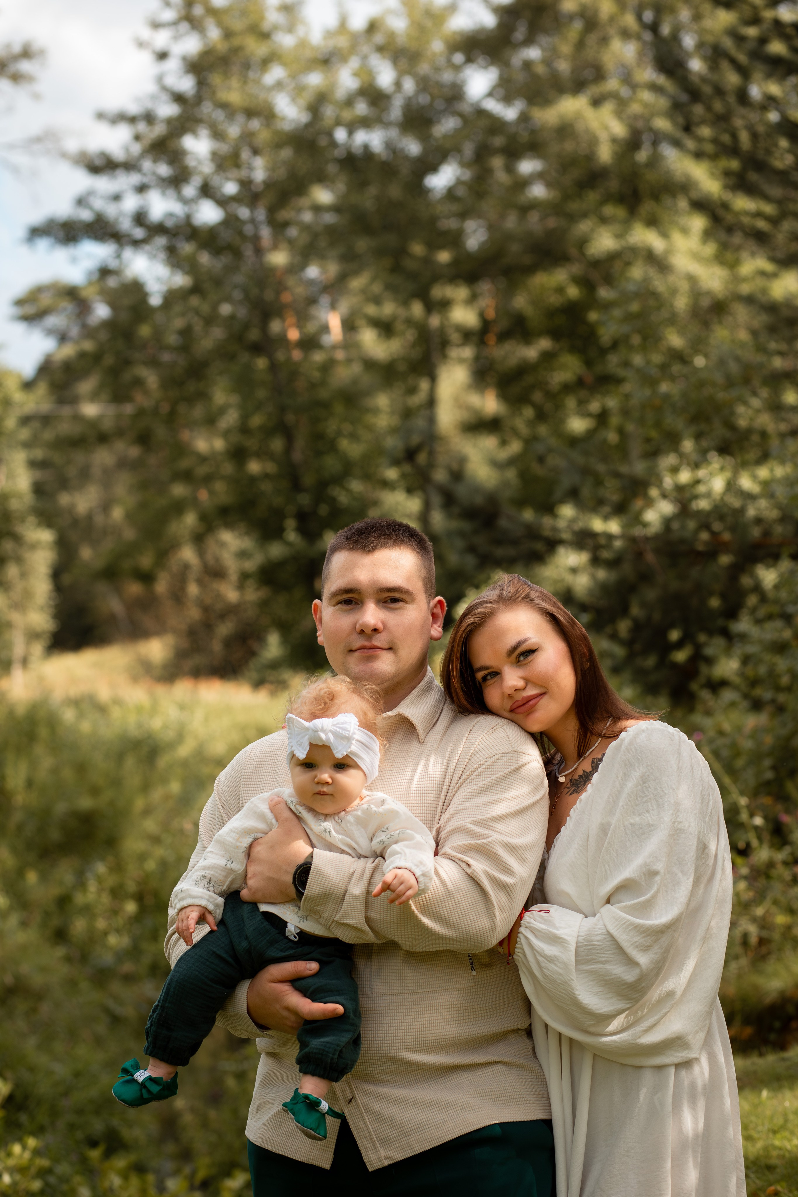 Семейная фотосессия на природе. Женский и семейный фотограф в Москве и Юхнове Татьяна Анисимова