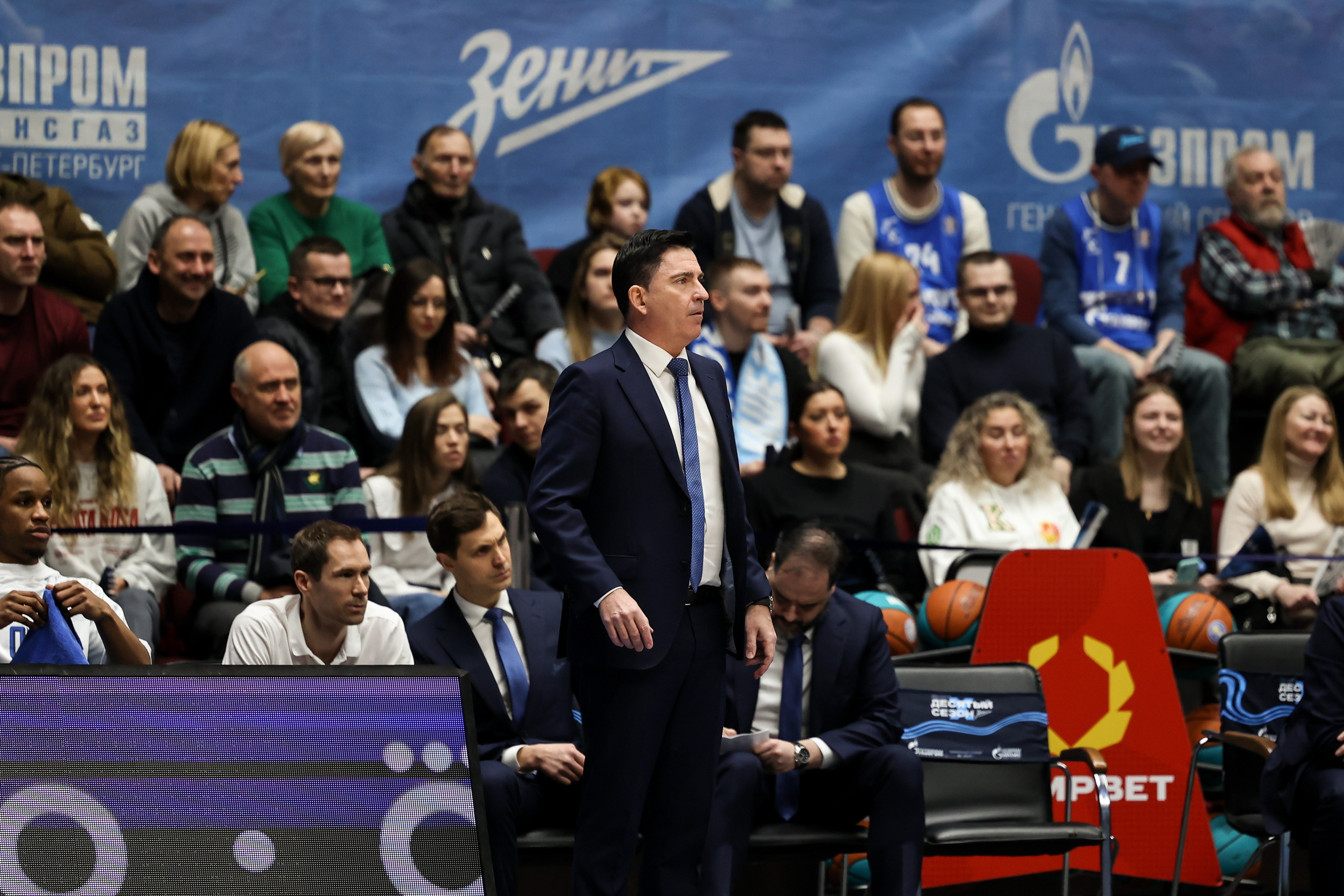 Зенит-Енисей 10.03.2024. Спортивный и репортажный фотограф Антон Тереханов