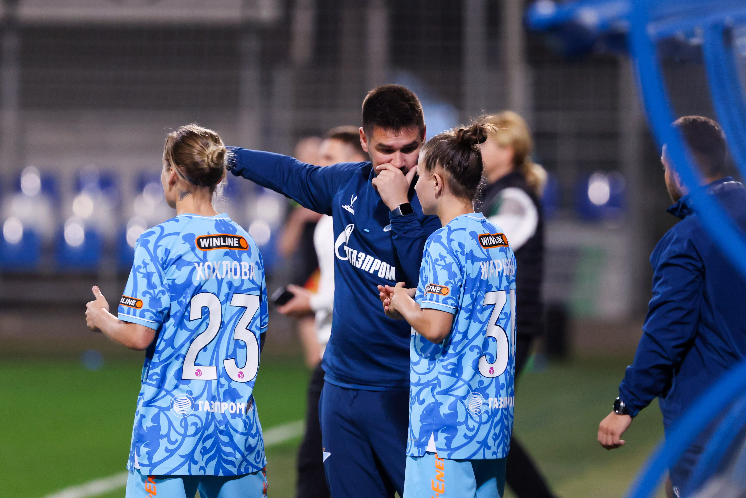 ЖФК «Зенит» — ЖФК «Локомотив» Москва Winline Кубок России 13.09.2025. Спортивный и репортажный фотограф Антон Тереханов