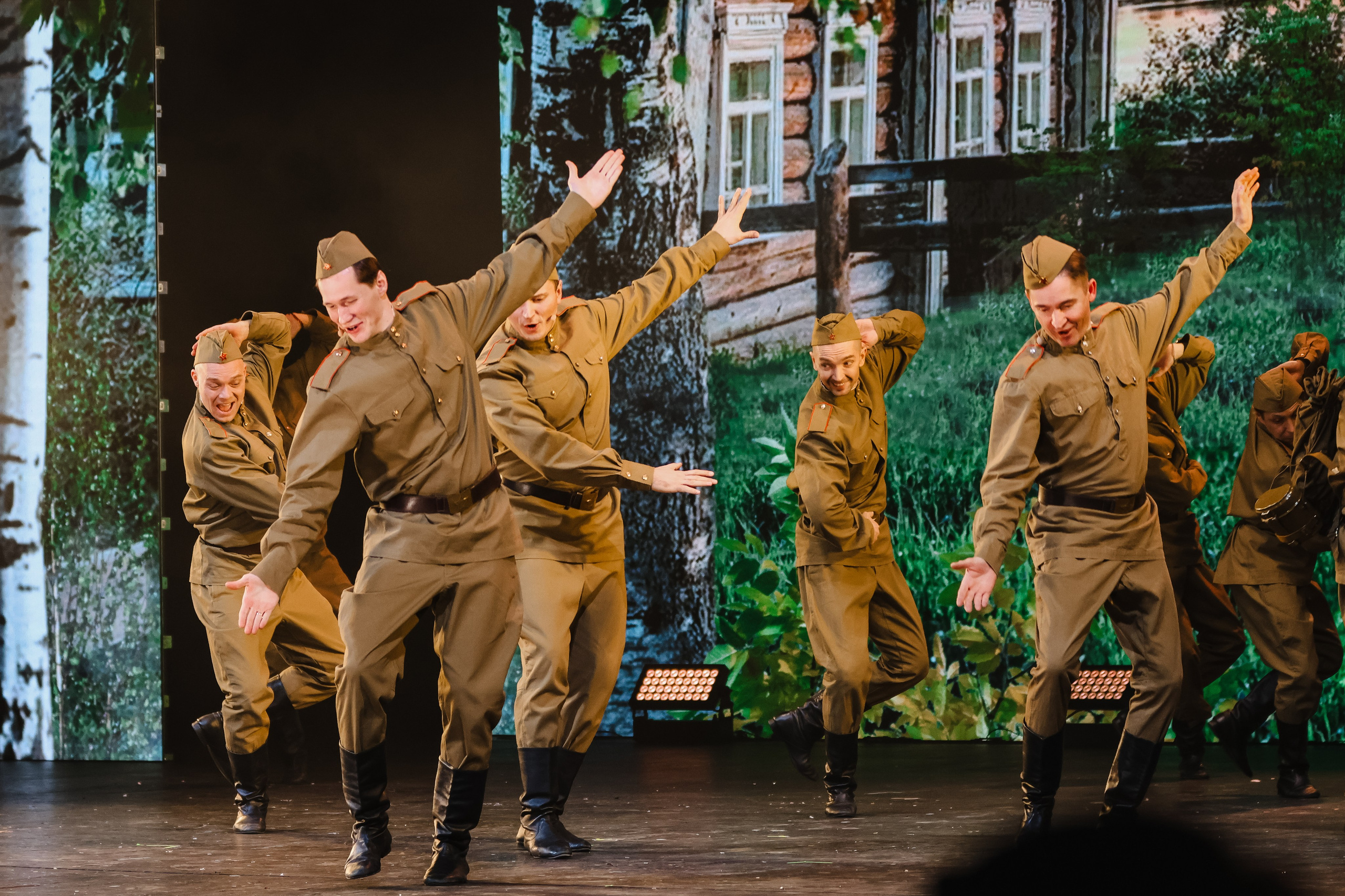 Василий Теркин, театр «Русская песня». Фотограф Ольга Махалова — Санкт-Петербург, Москва, Нижний Новгород