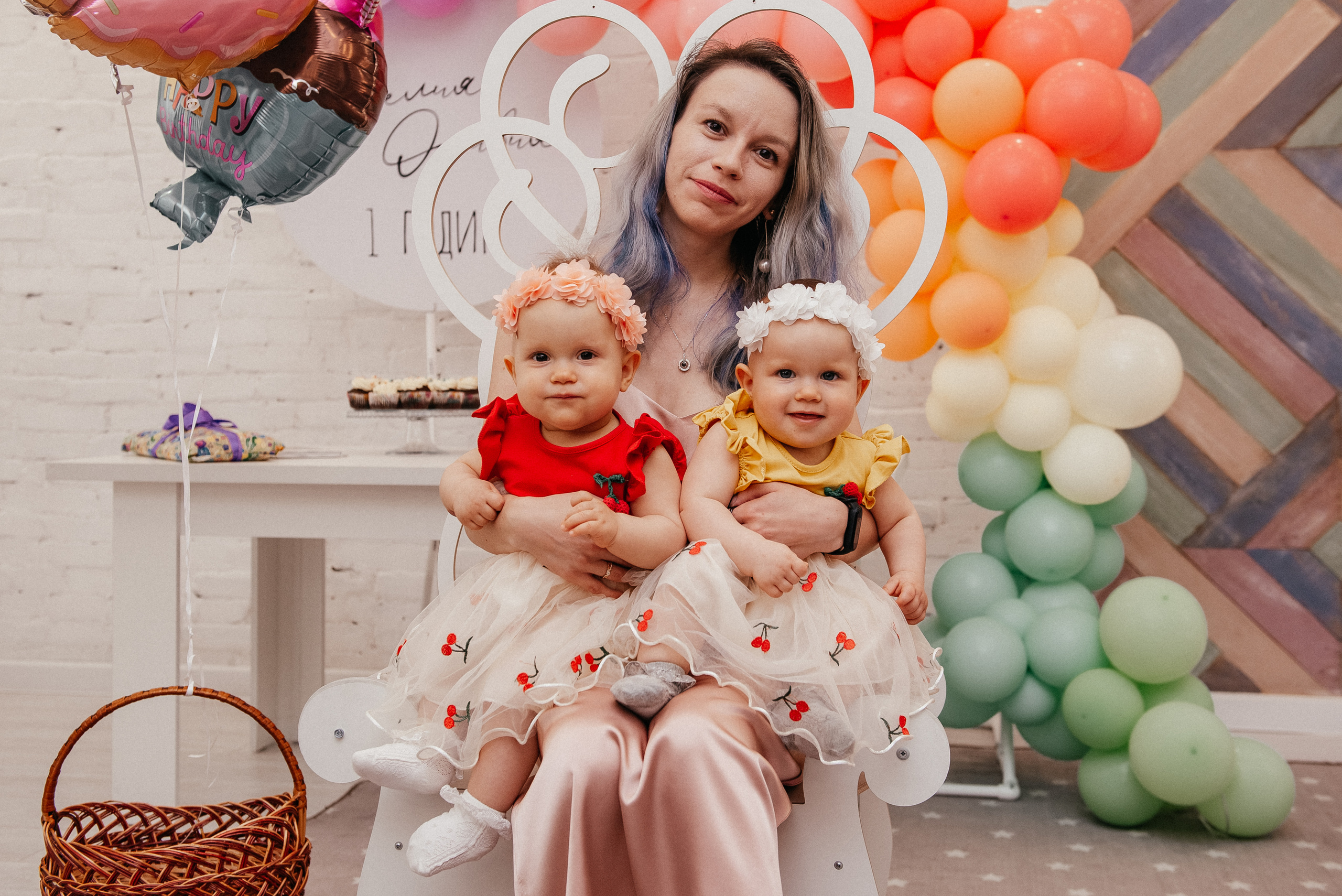 День рождения близняшек. Свадебный и семейный фотограф в Волгограде Олеся Лисицкая