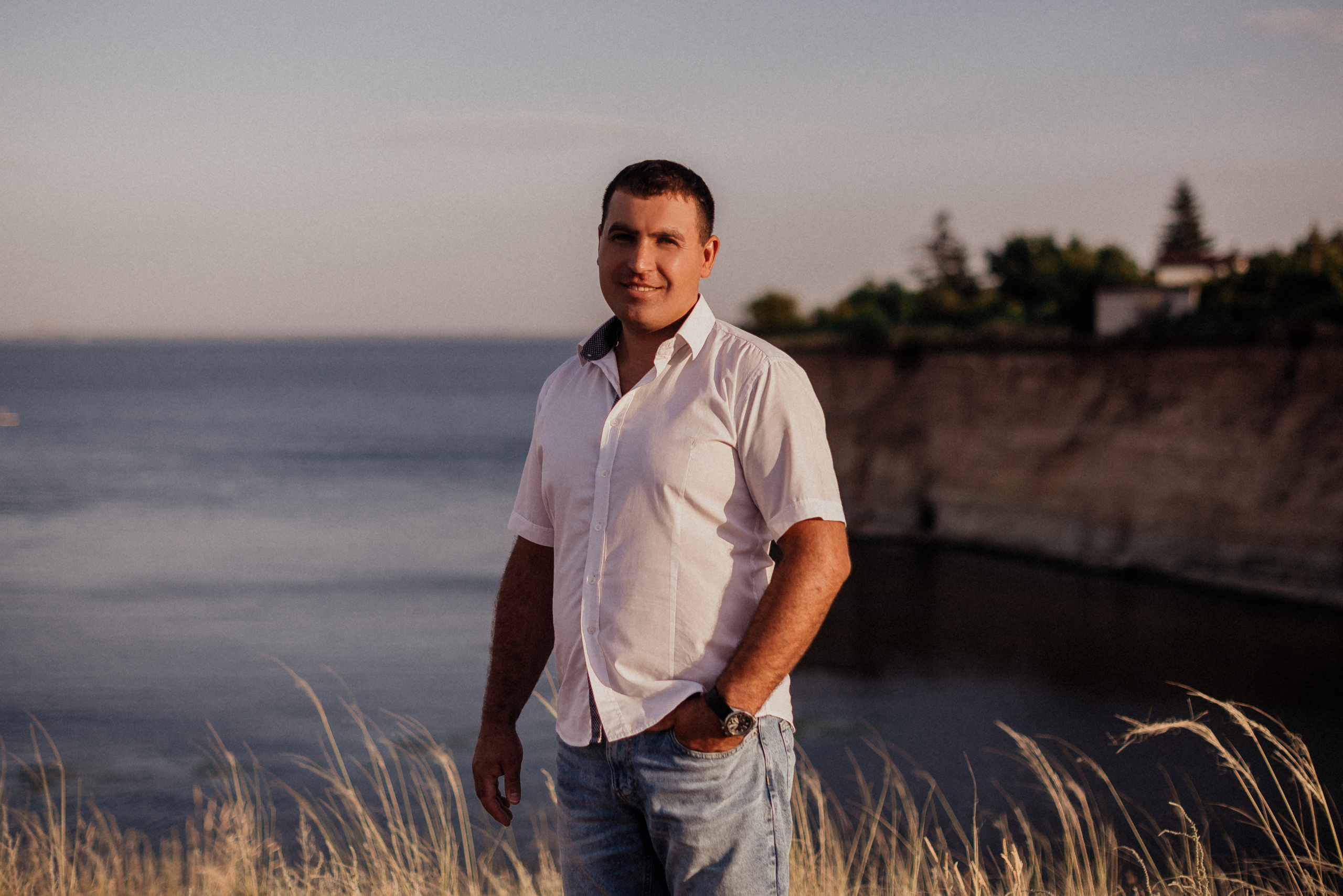 Семейная фотосессия на водохранилище. Свадебный и семейный фотограф в Волгограде Олеся Лисицкая