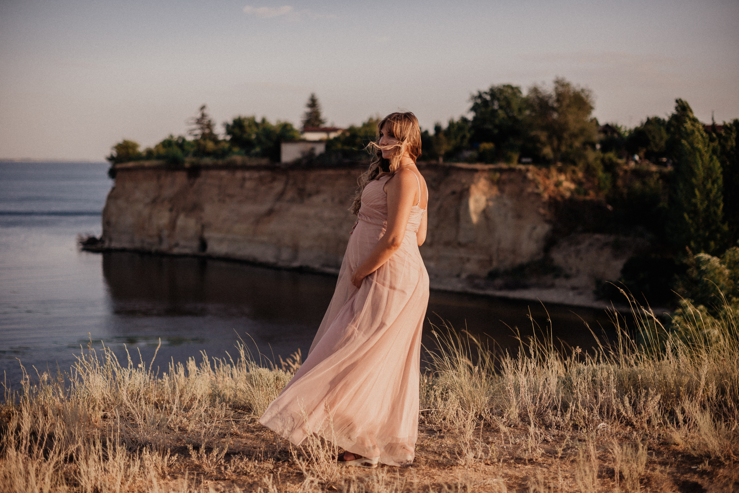 Семейная фотосессия на водохранилище. Свадебный и семейный фотограф в Волгограде Олеся Лисицкая
