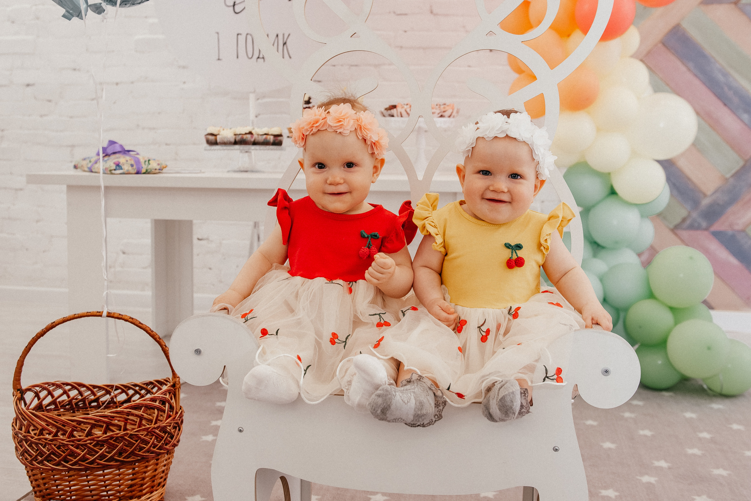 День рождения близняшек. Свадебный и семейный фотограф в Волгограде Олеся Лисицкая