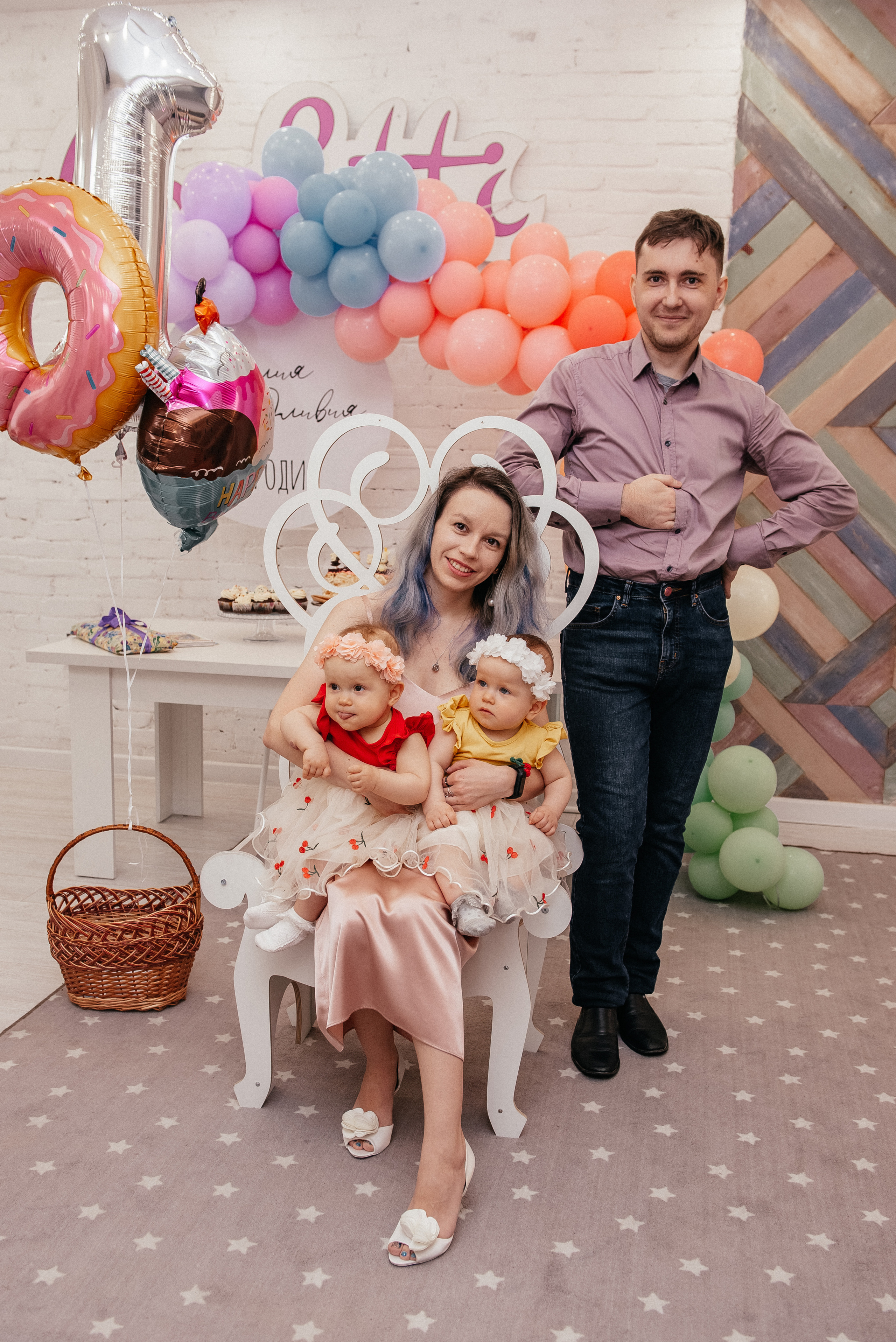 День рождения близняшек. Свадебный и семейный фотограф в Волгограде Олеся Лисицкая