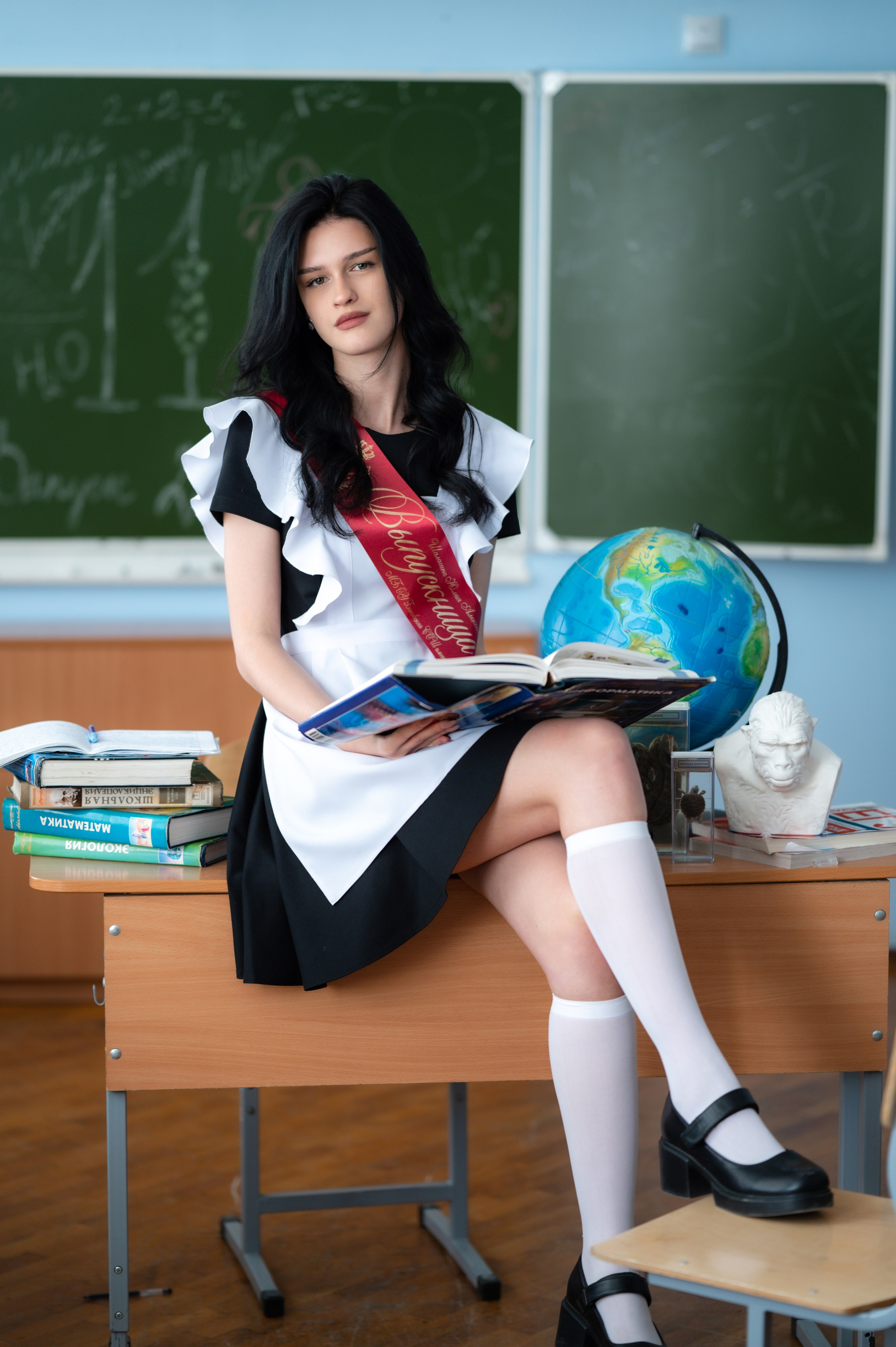 Школа съёмка в классе. Фотограф Алёна Мил