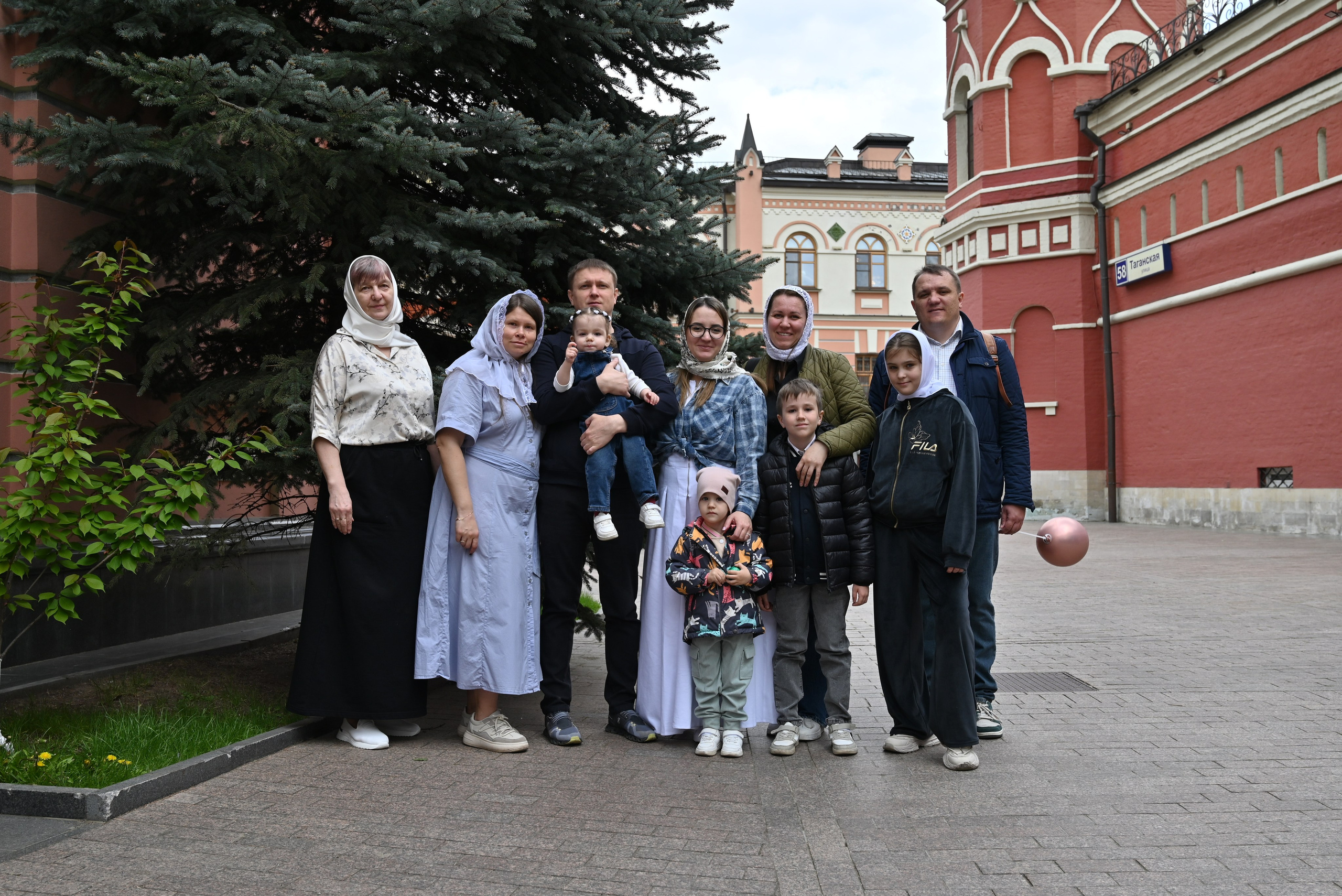 Крещение 7 мая. Семейный и детский фотограф Москва