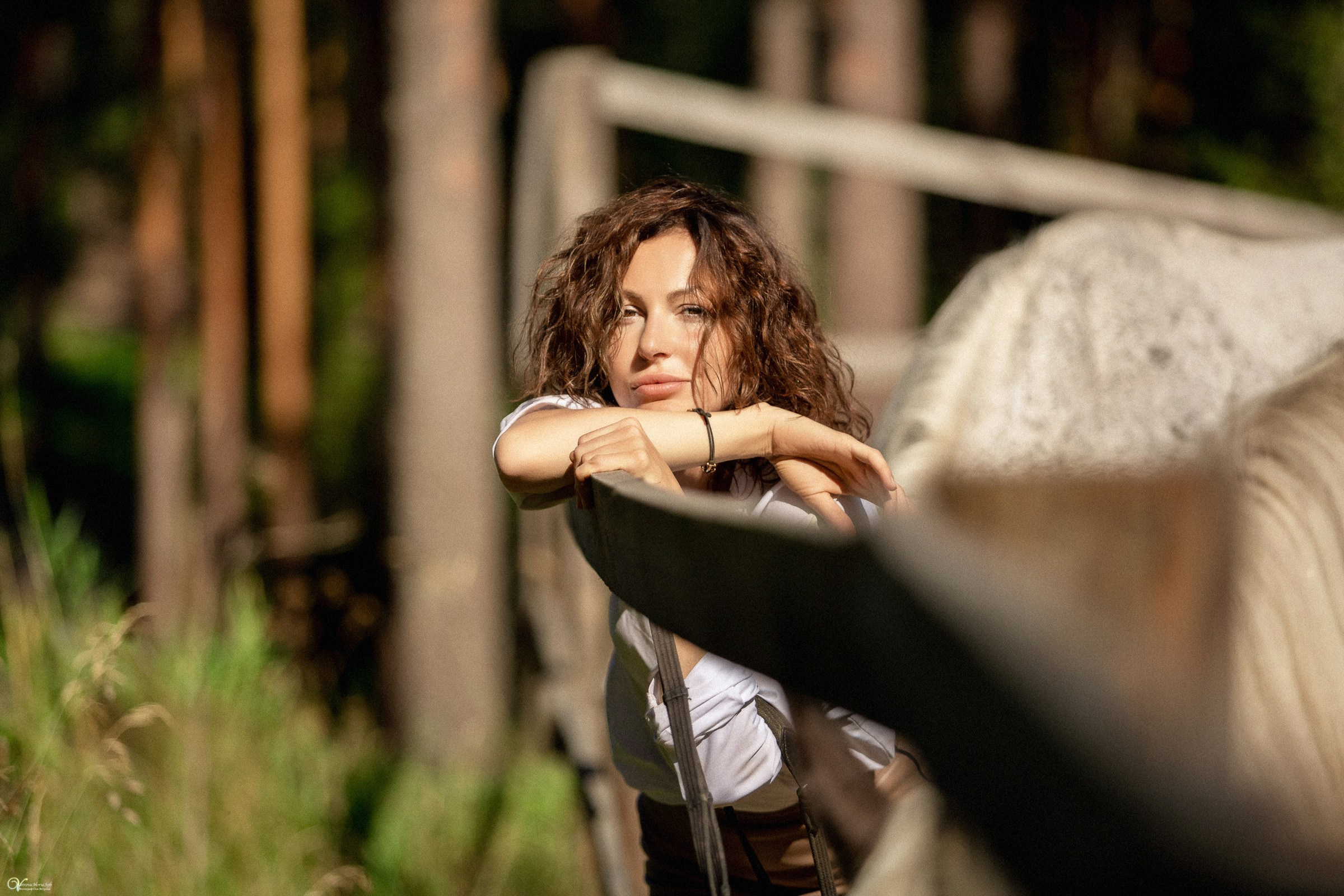 Фотосессия с лошадьми в катри-стиле. Фотограф женский и мужской портрет Санкт-Петербург