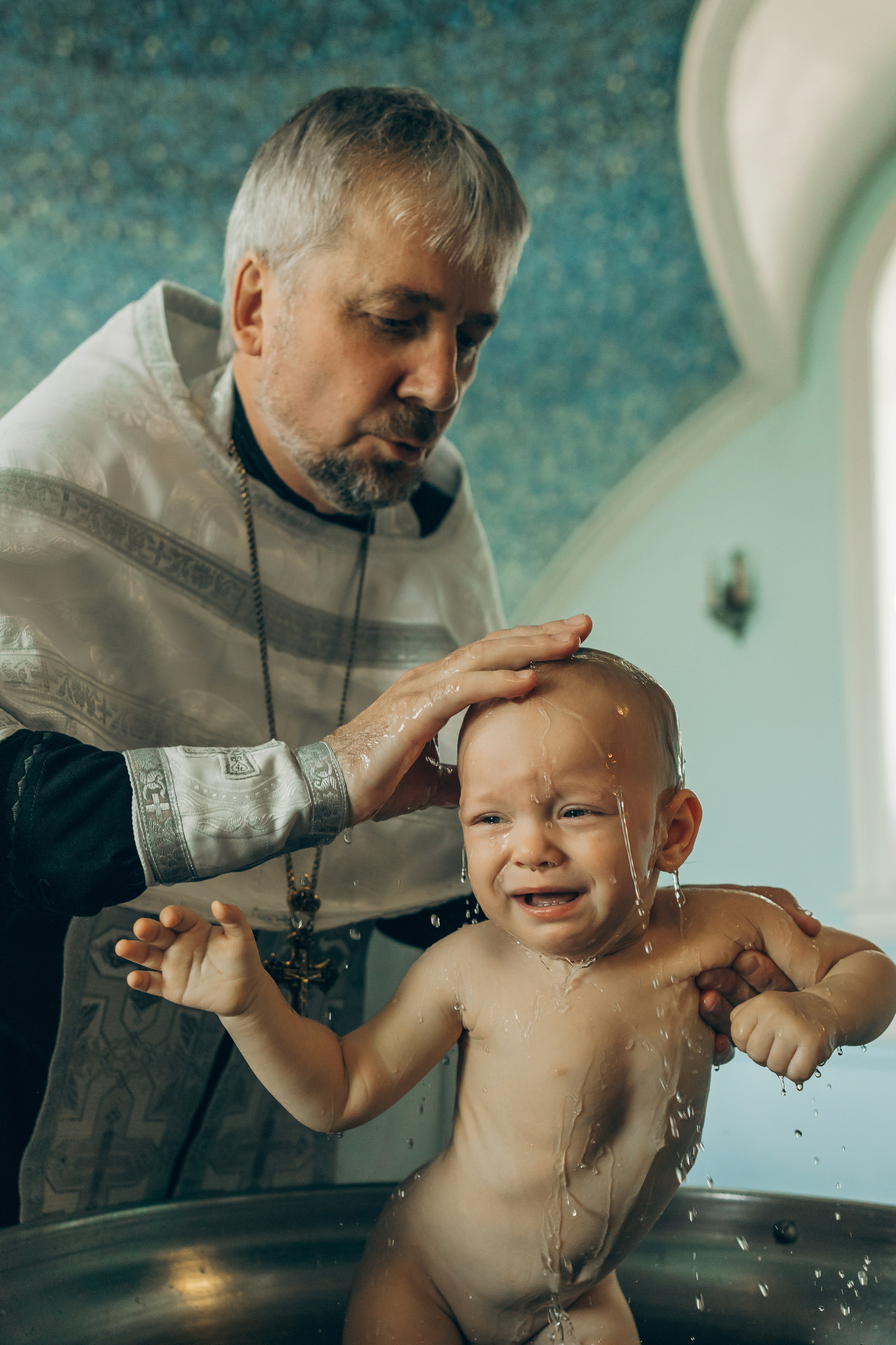 Крещение Фёдора. Семейный фотограф и детский фотограф в Волгограде Алеся Бутакова — дет