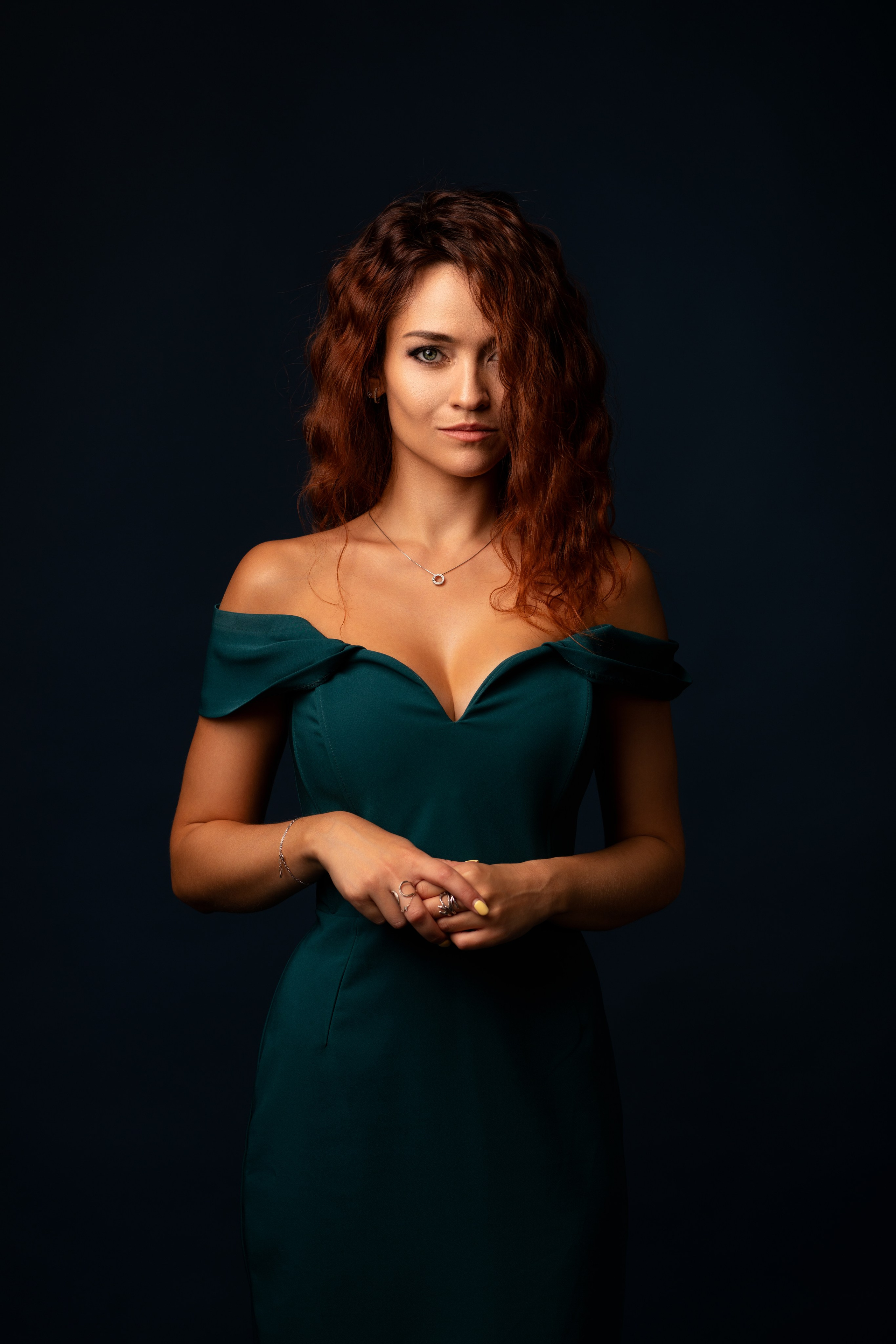 Съемка с Еленой в студии на циклораме для «себя»