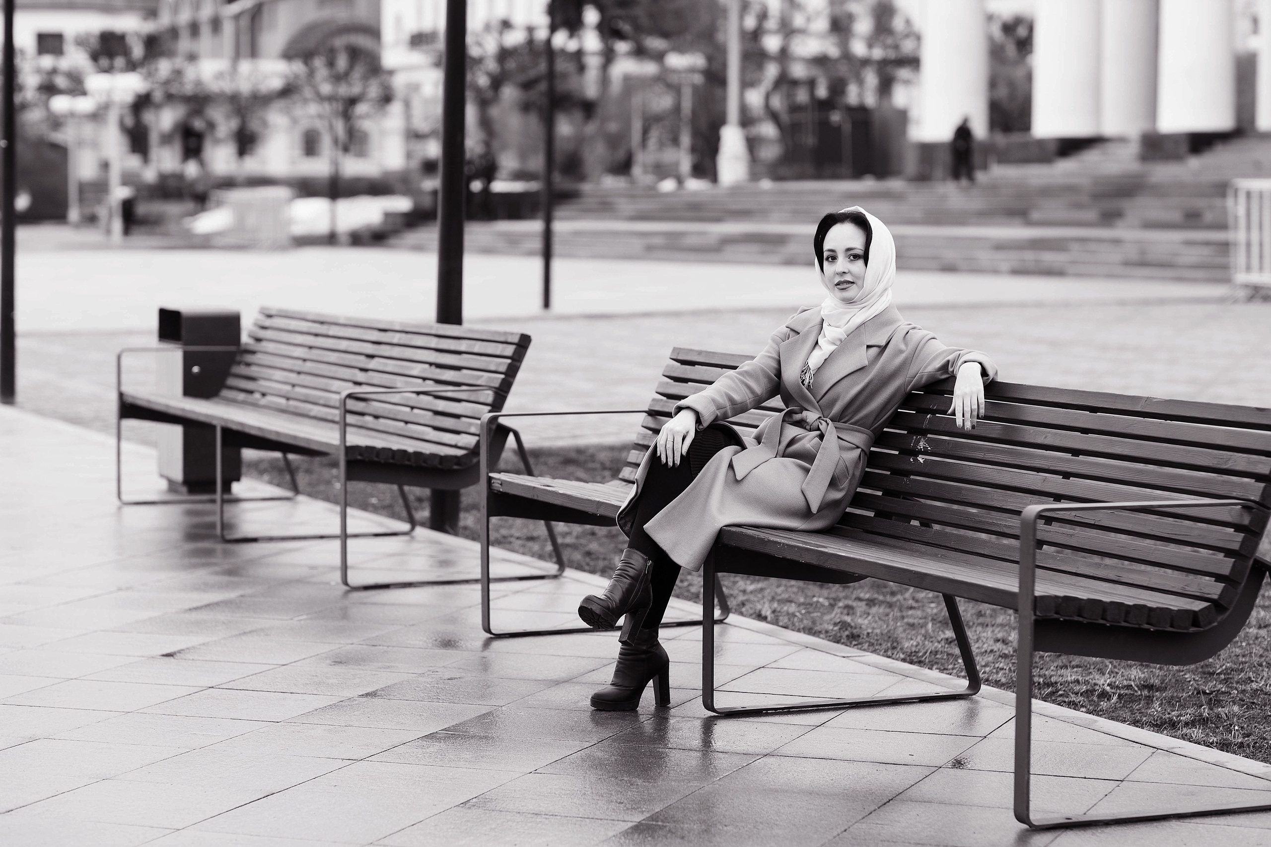 Фотосессия на заливе с Кристиной. Портретный и репортажный фотограф в Чебоксарах Андриян Чаркин