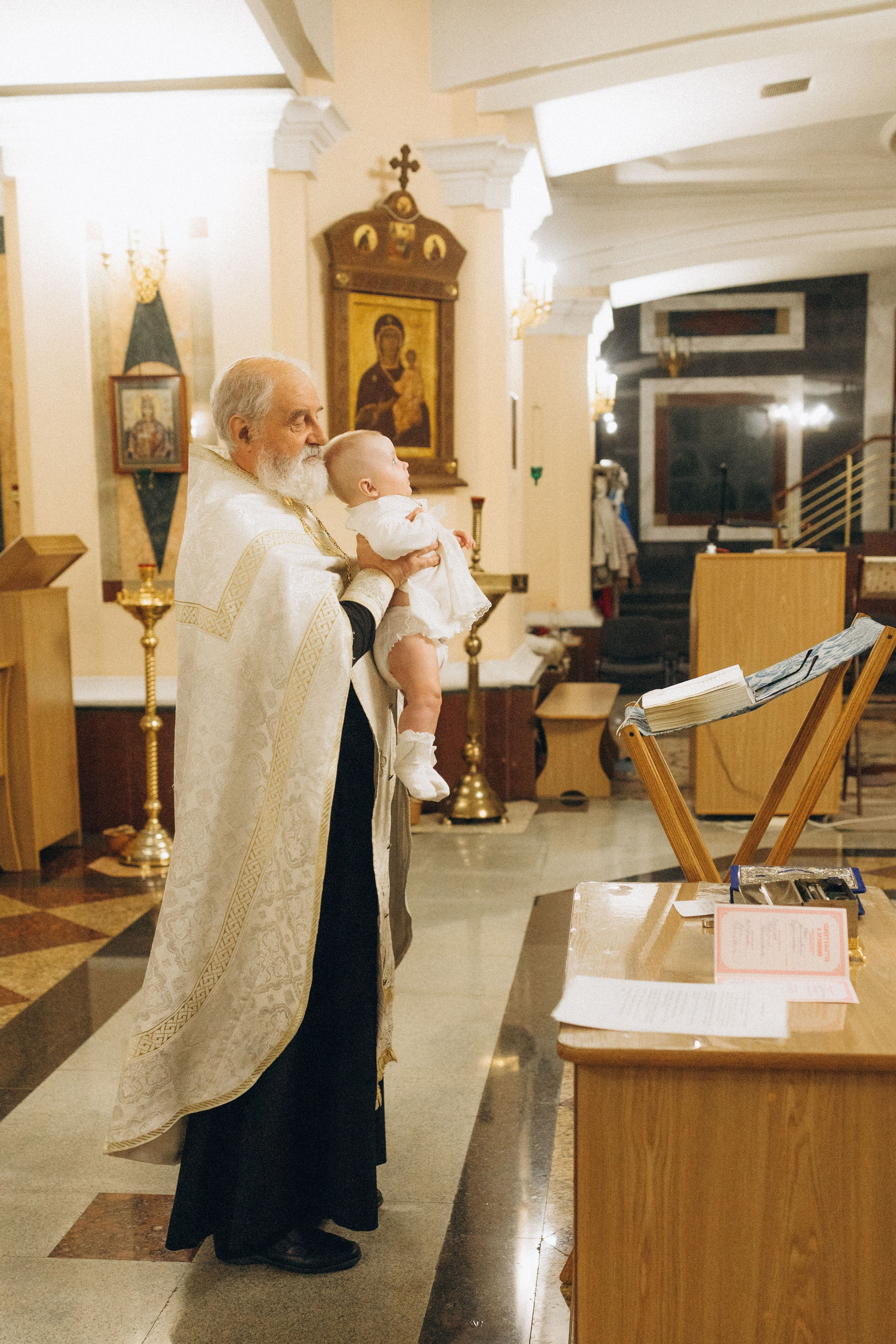 Крещение. Фотограф Мария Прусакова