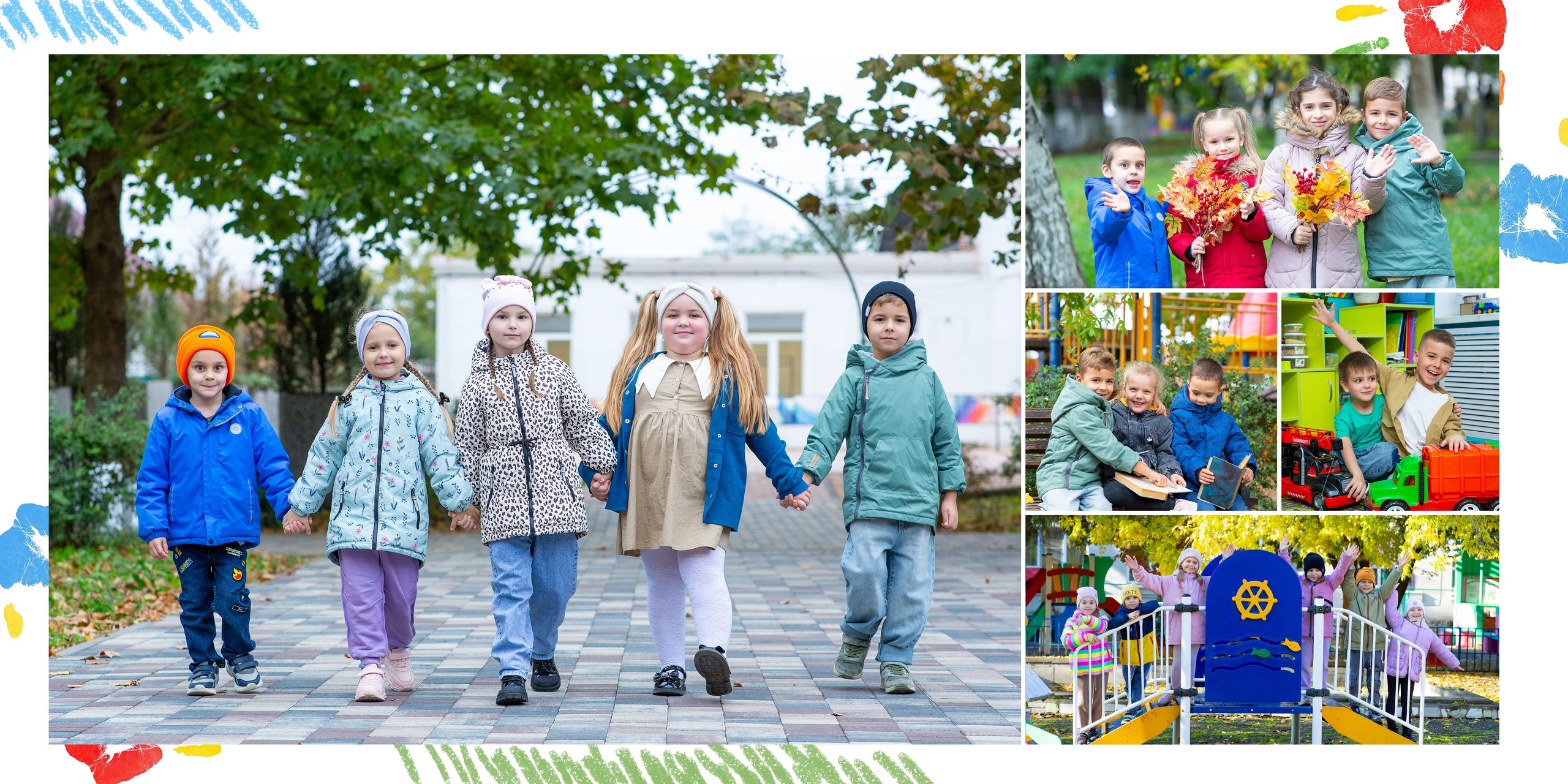 Детский сад. Школьные фотоальбомы, фотосессии, шаблоны фотокниг, школьный фотограф