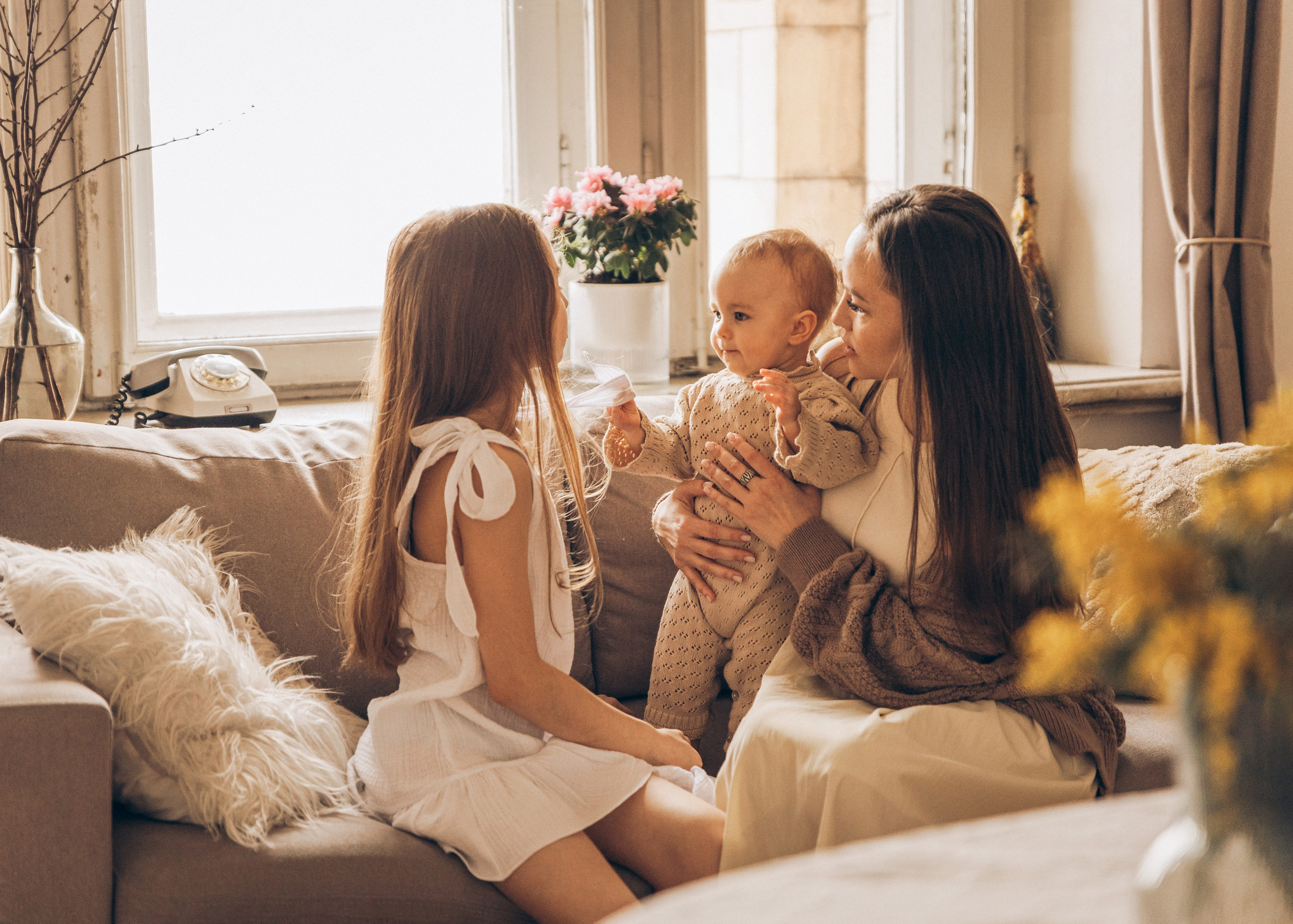 Инна, Маша и Ксюша. Семейный фотограф В Москве Александра Дейкун