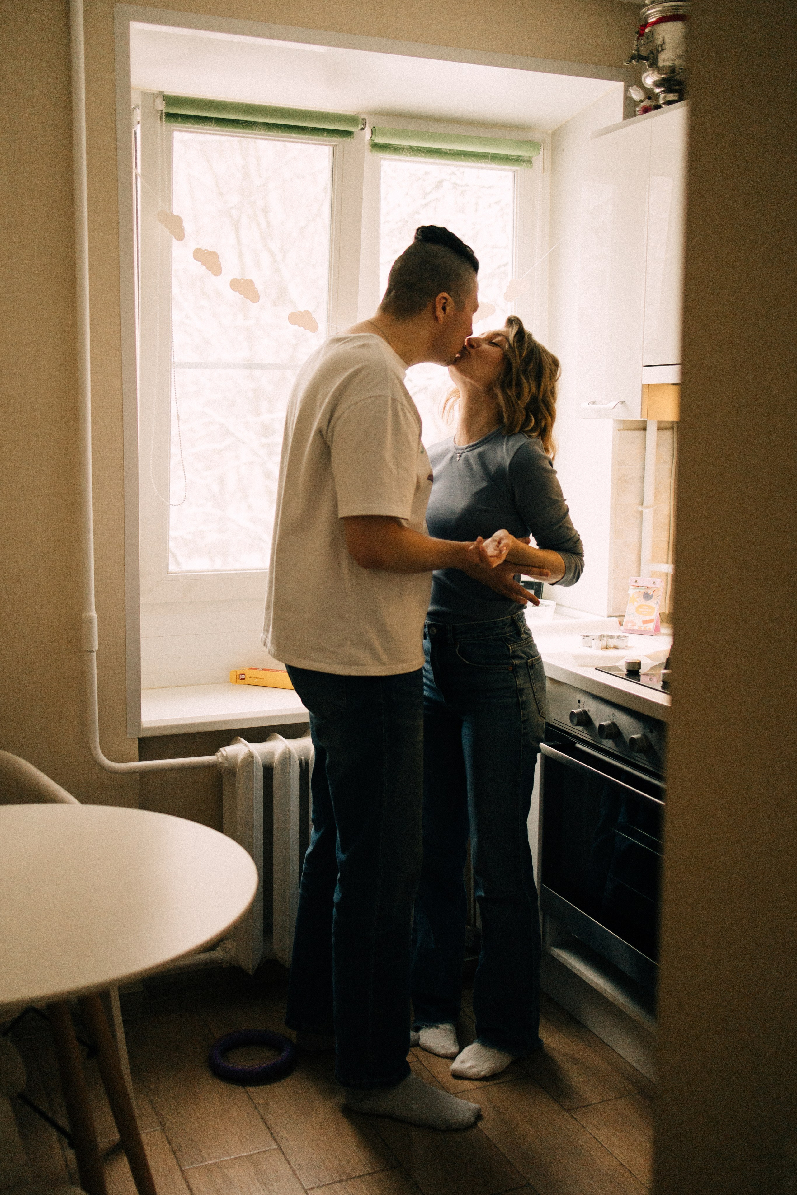 Дома трое. Фотограф Настя Леонова