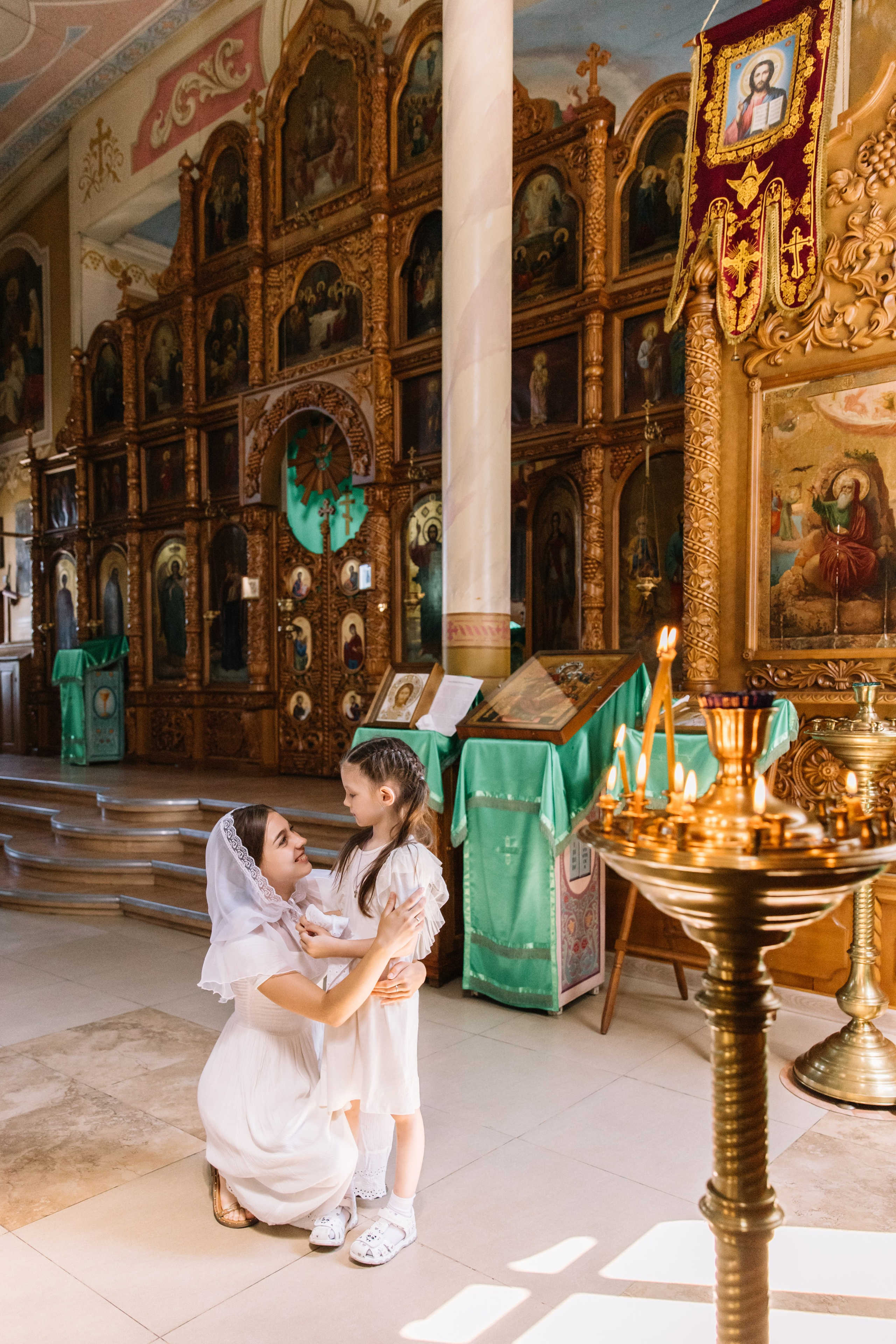 Таинство Крещение. Семейный фотограф