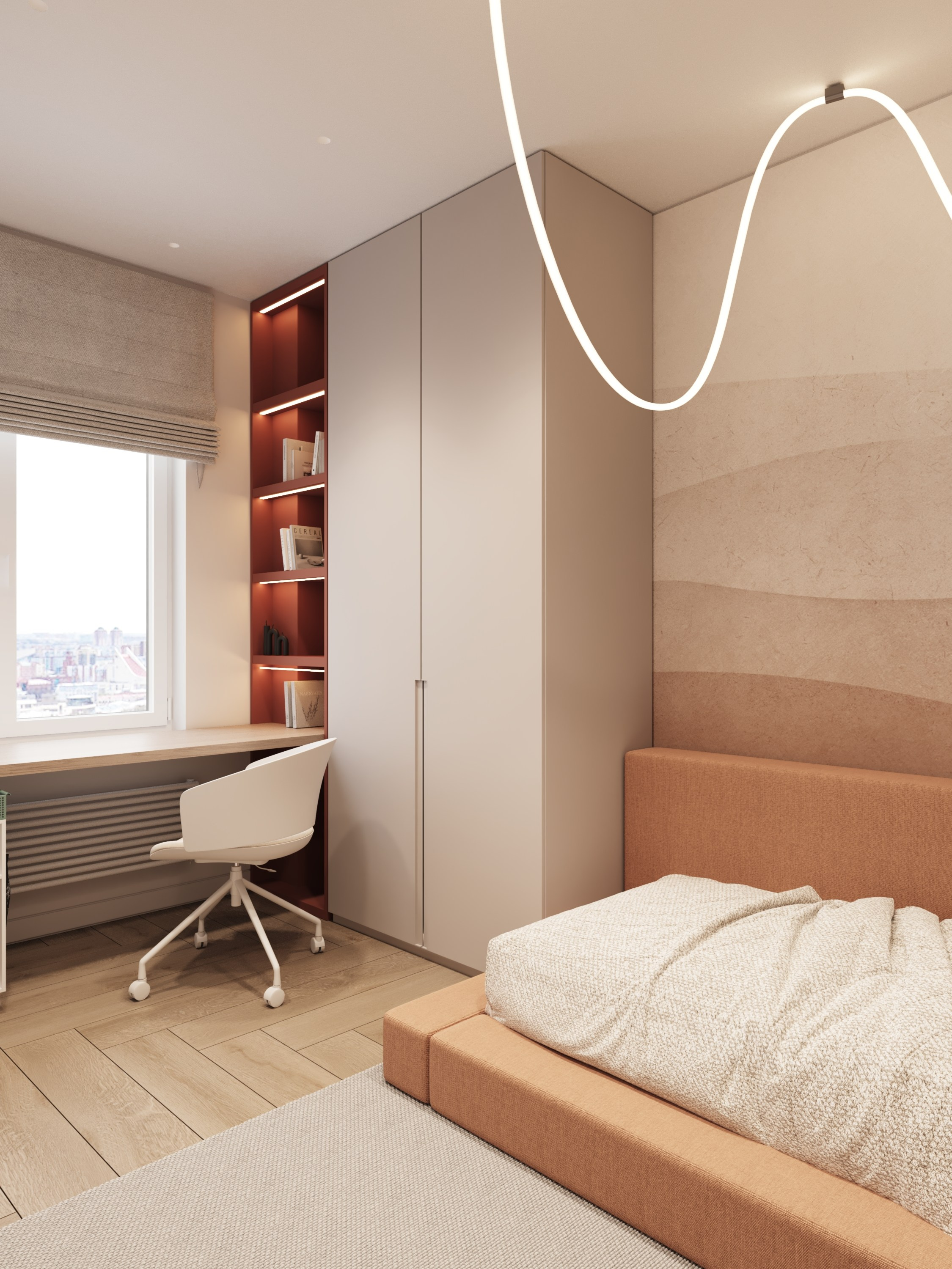 Квартира в Омске. Архитектурные интерьеры