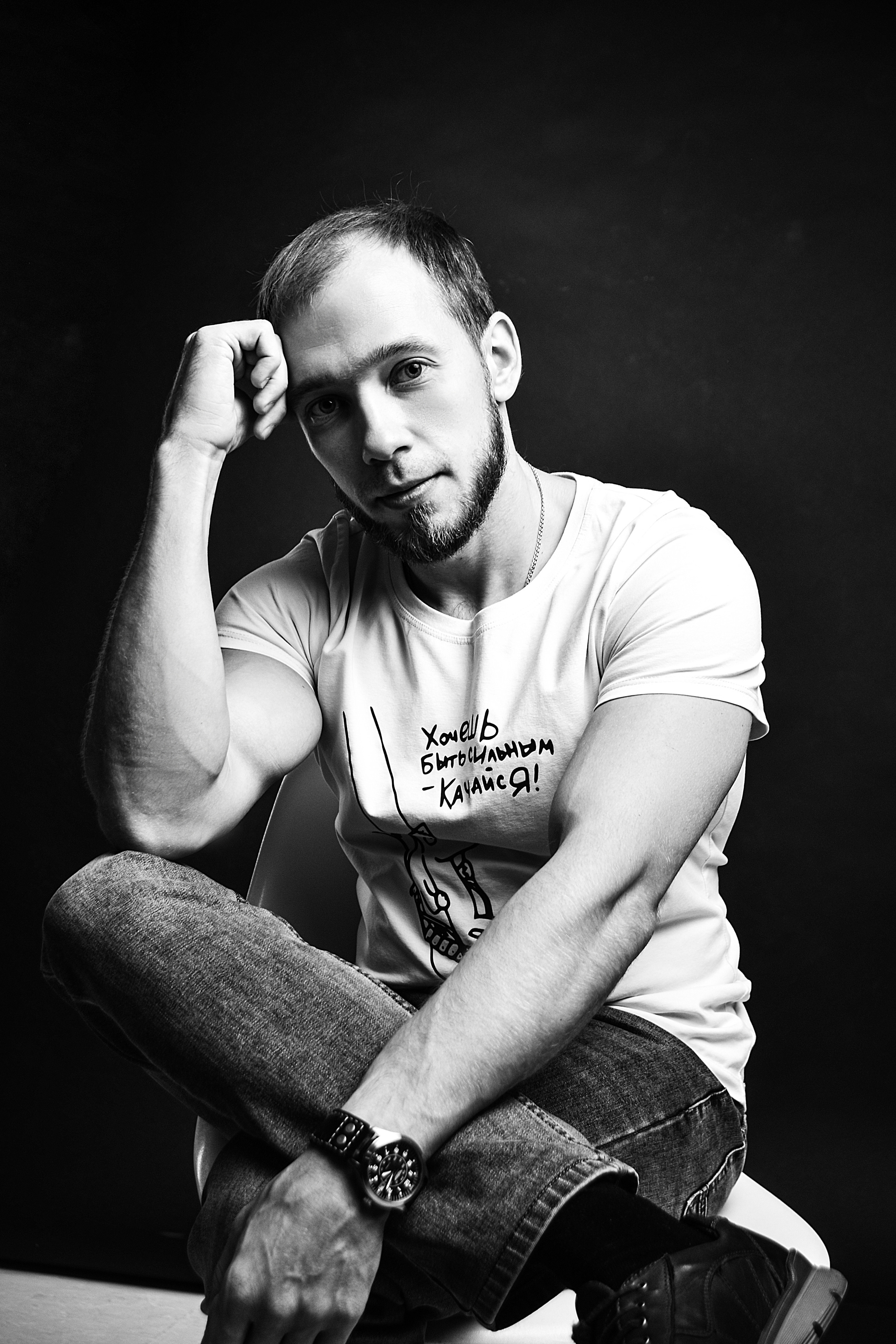 Портретная фотосессия в студии в Рязани. Денисова Лера. Фотограф-лирик в Рязани и Москве