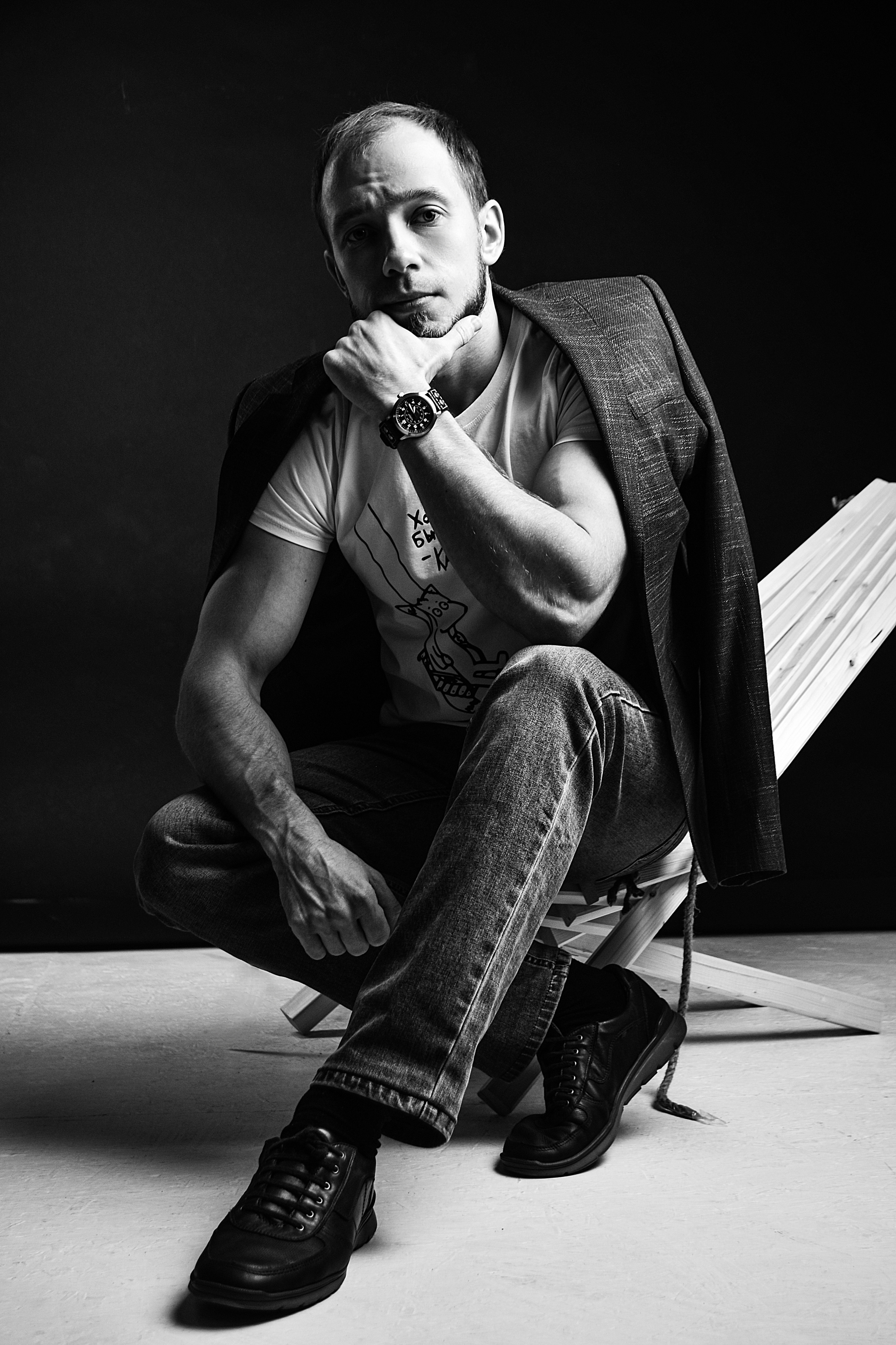 Портретная фотосессия в студии в Рязани. Денисова Лера. Фотограф-лирик в Рязани и Москве