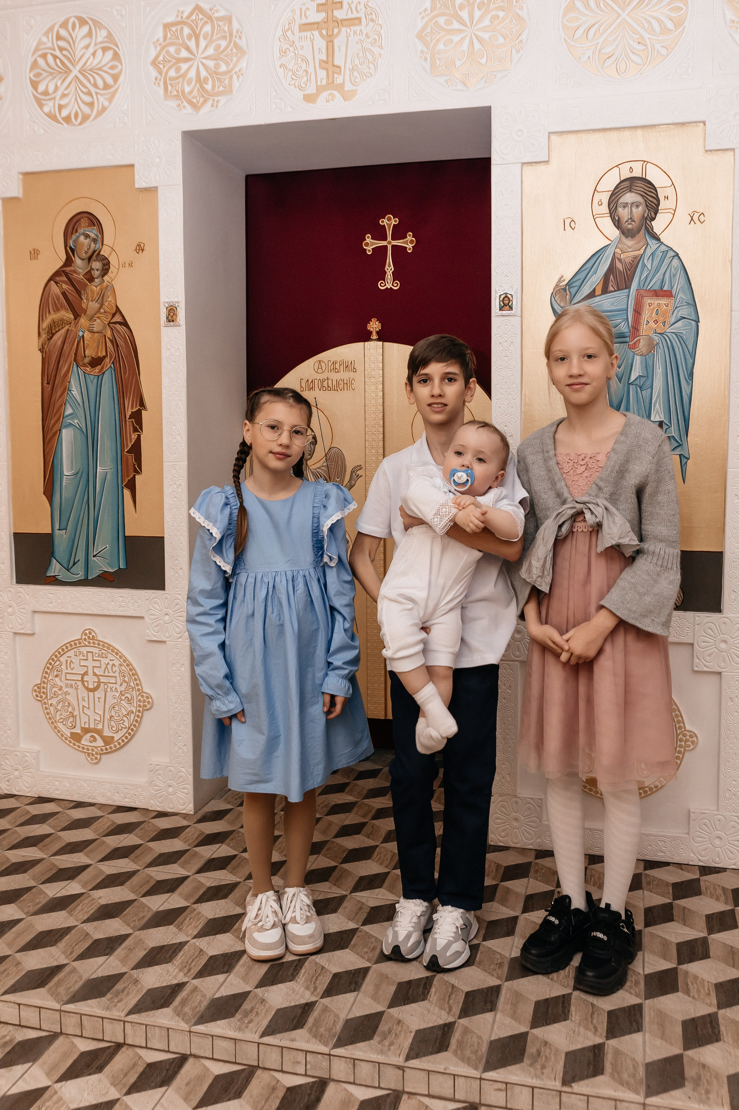 Крещение Влада. Семейный фотограф Минск Усова Ольга