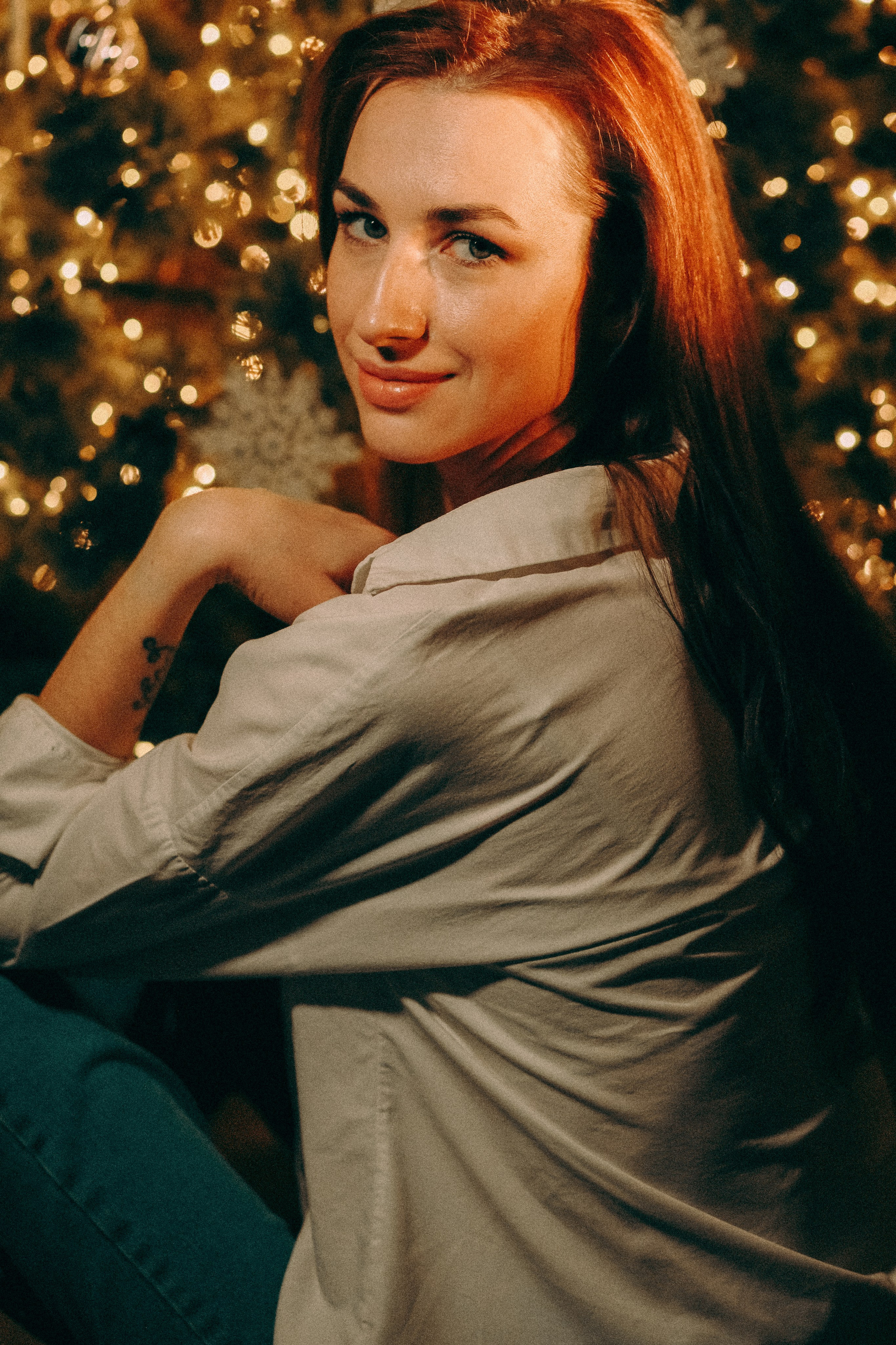 Семейная новогодняя фотосессия