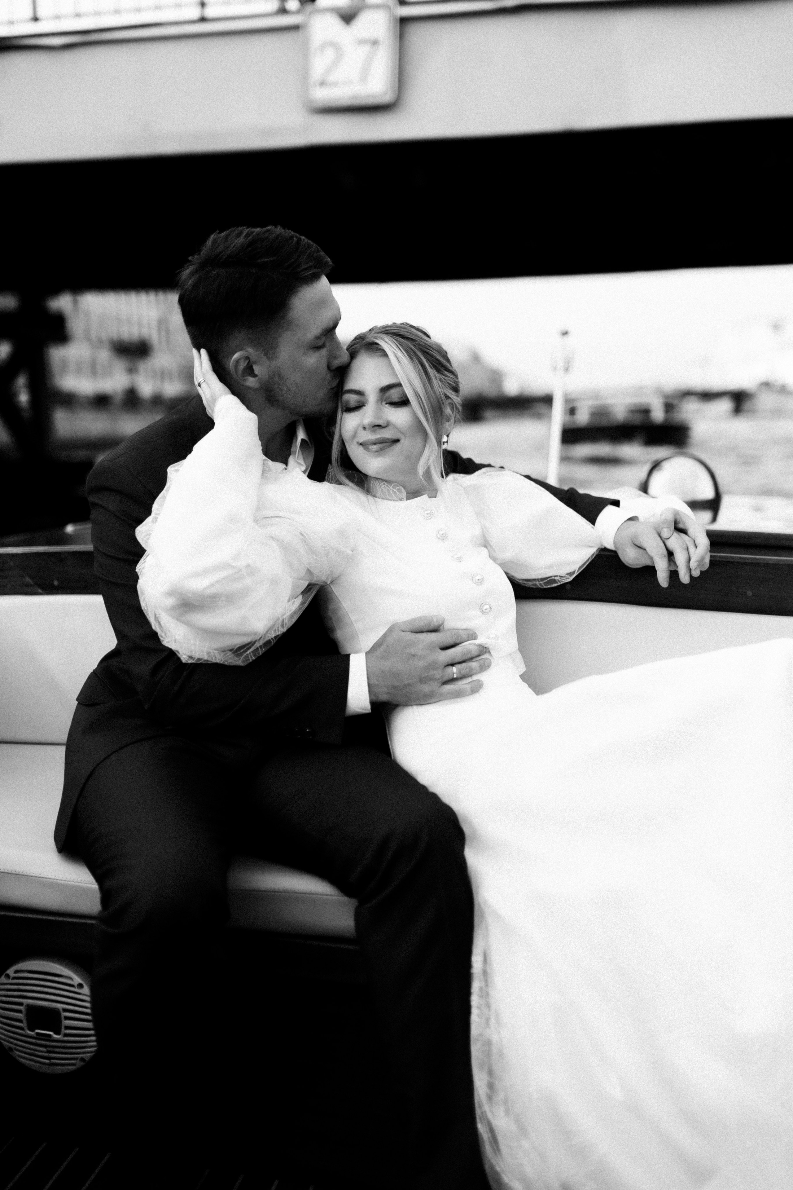 На катере. Фотограф в Санкт-Петербурге