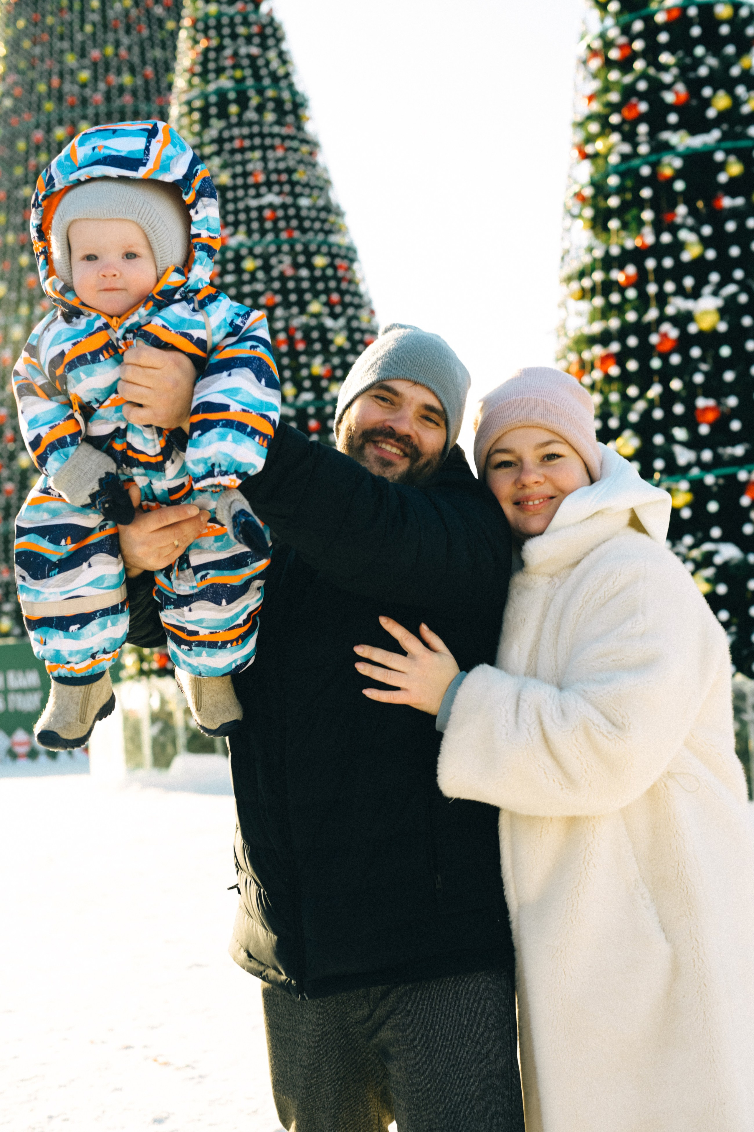 Семья Машеньки Новогодняя