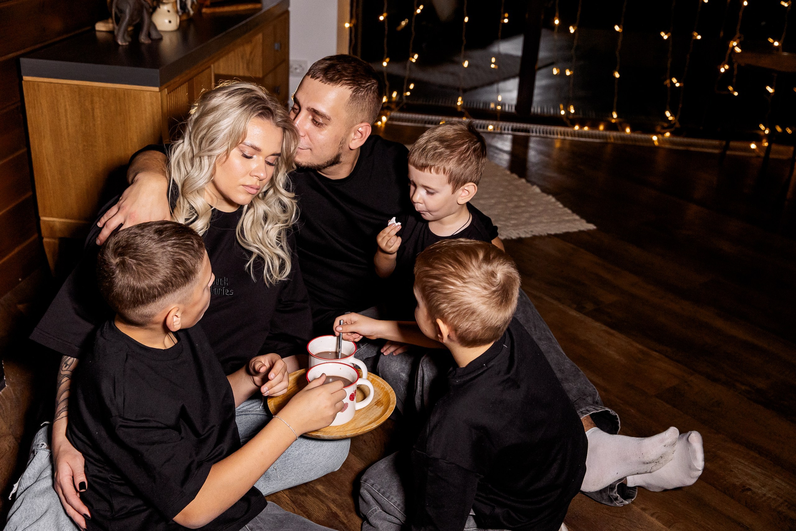 Эдуард и Дарья с сыновьями. Свадебный и семейный фотограф в Челябинске Юлия Ишимова