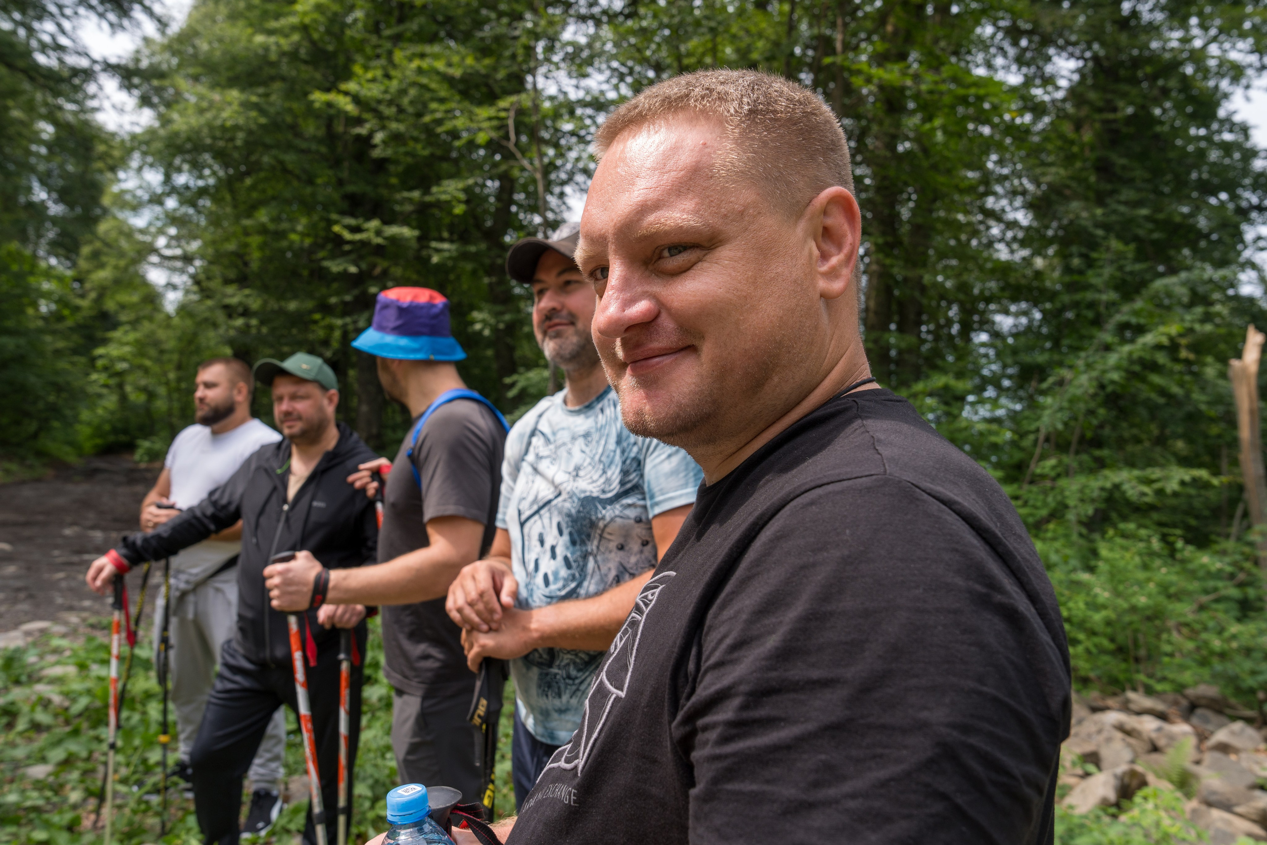 MICE мероприятие для компании «Доставка морем»: хайкинг к Ачипсинским водопадам. Репортажный фотограф в Красной Поляне и Сочи Павлюченко Екатерина